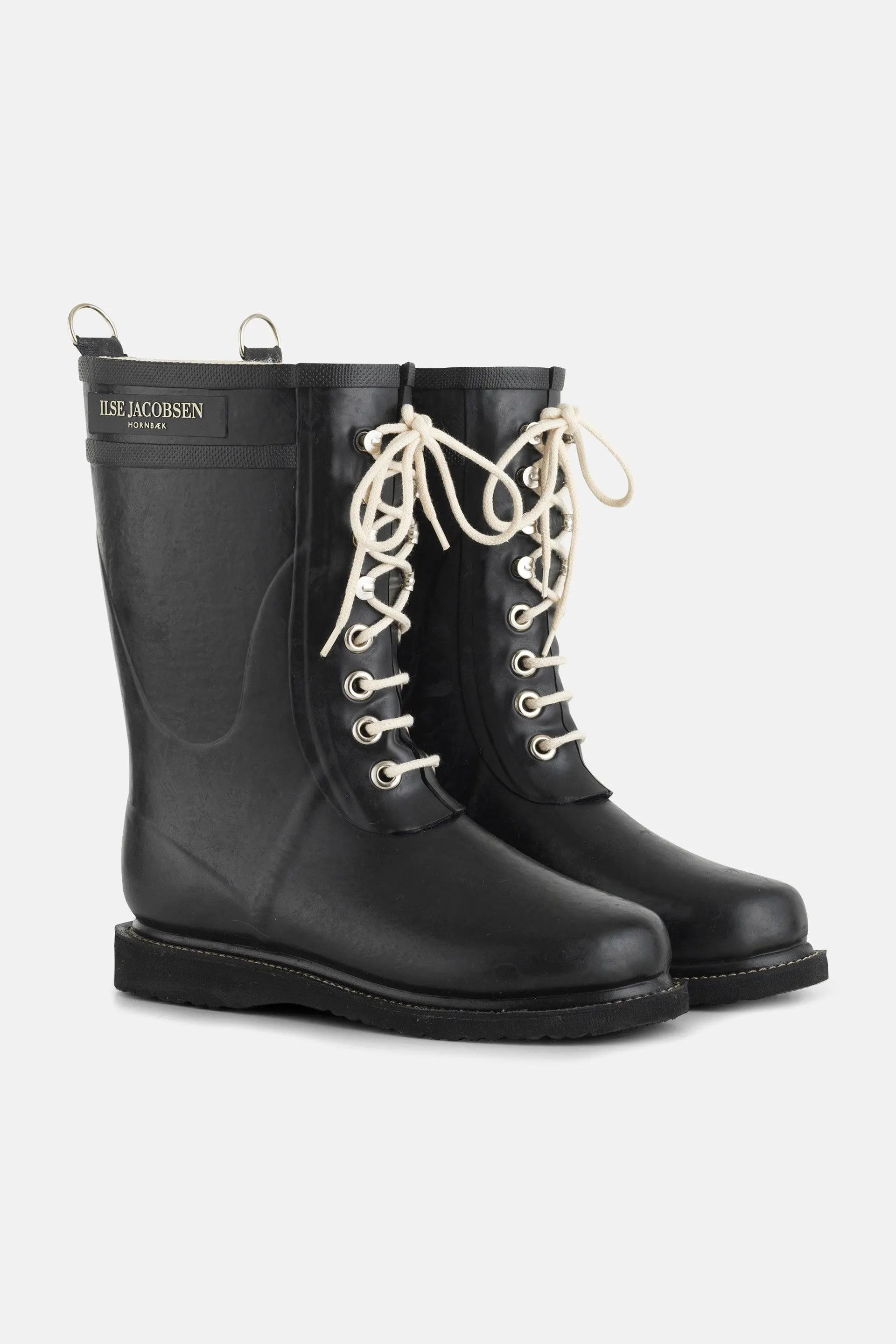 3/4 Rubber Boots - Black