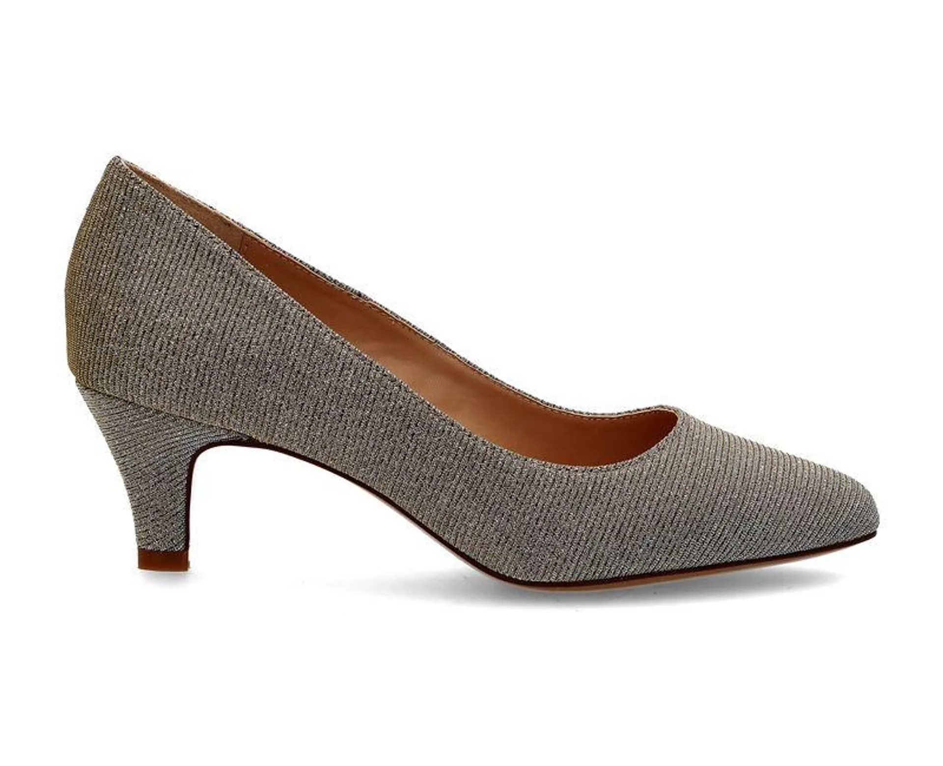Pumps med glitter
