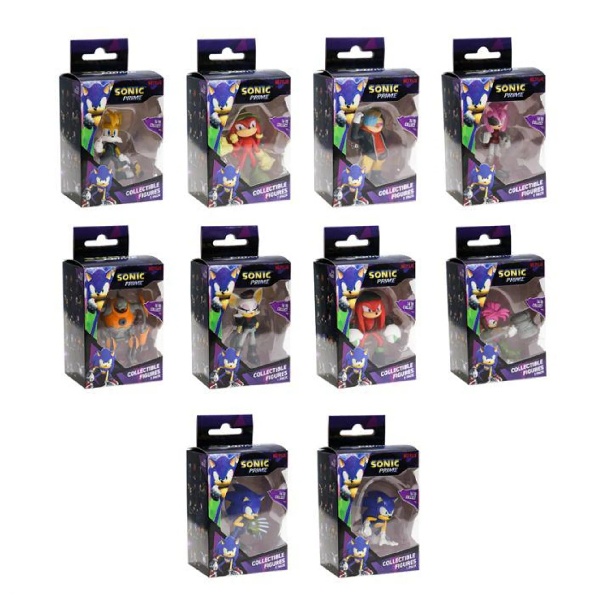 Sonic Prime S1 Samlefigur 6,5cm (assortert)