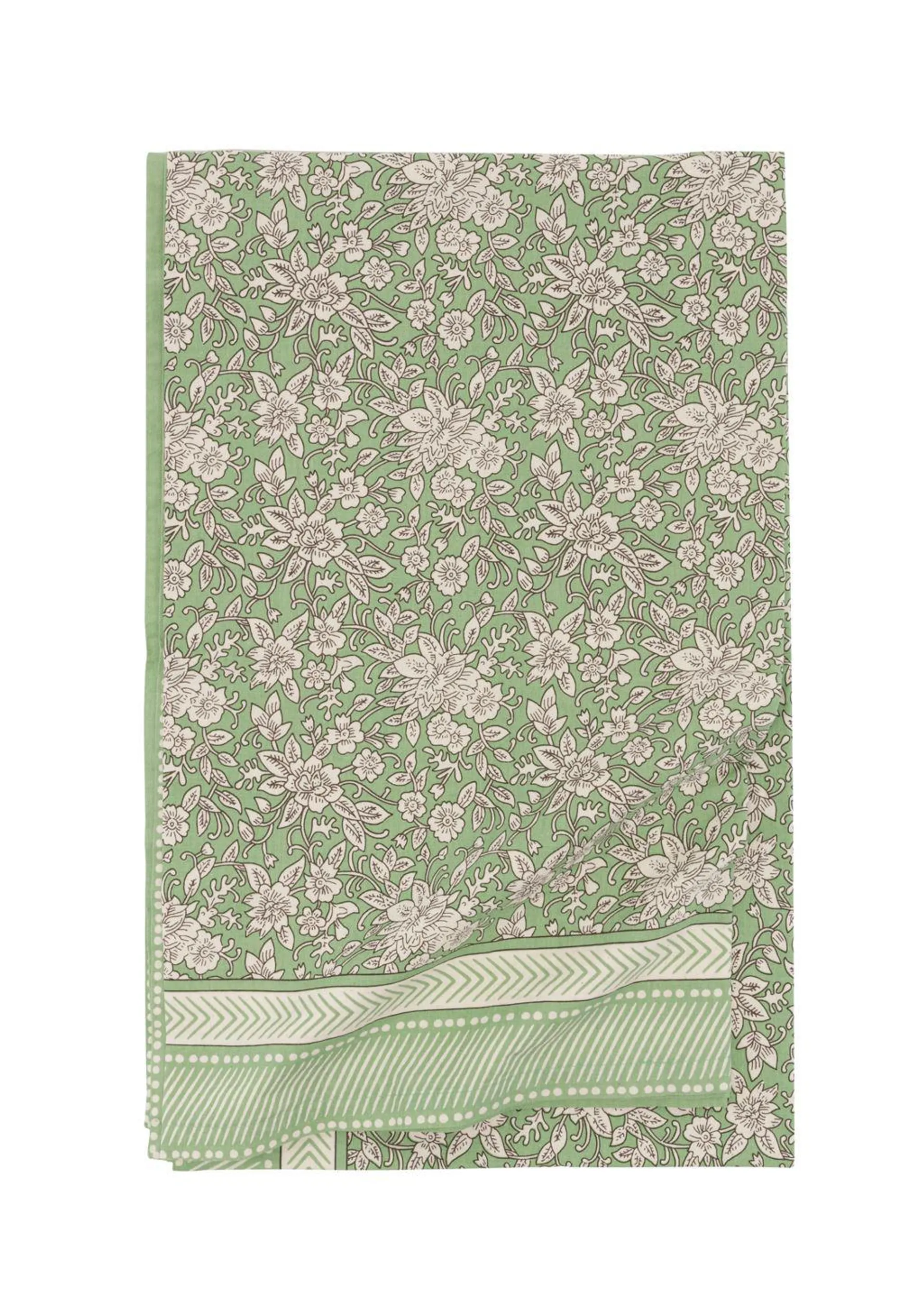 Floral tablecloth