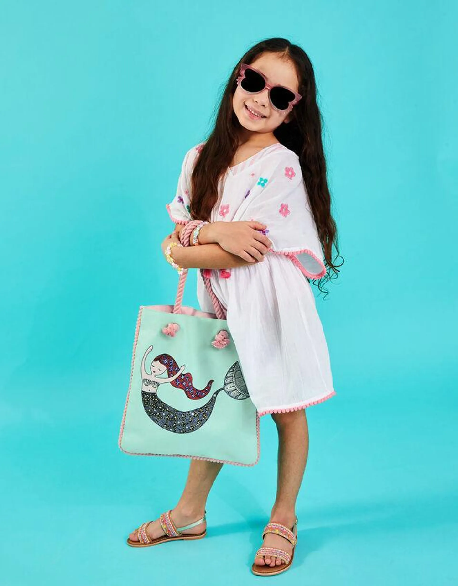 Girls Mermaid Shopper Bag