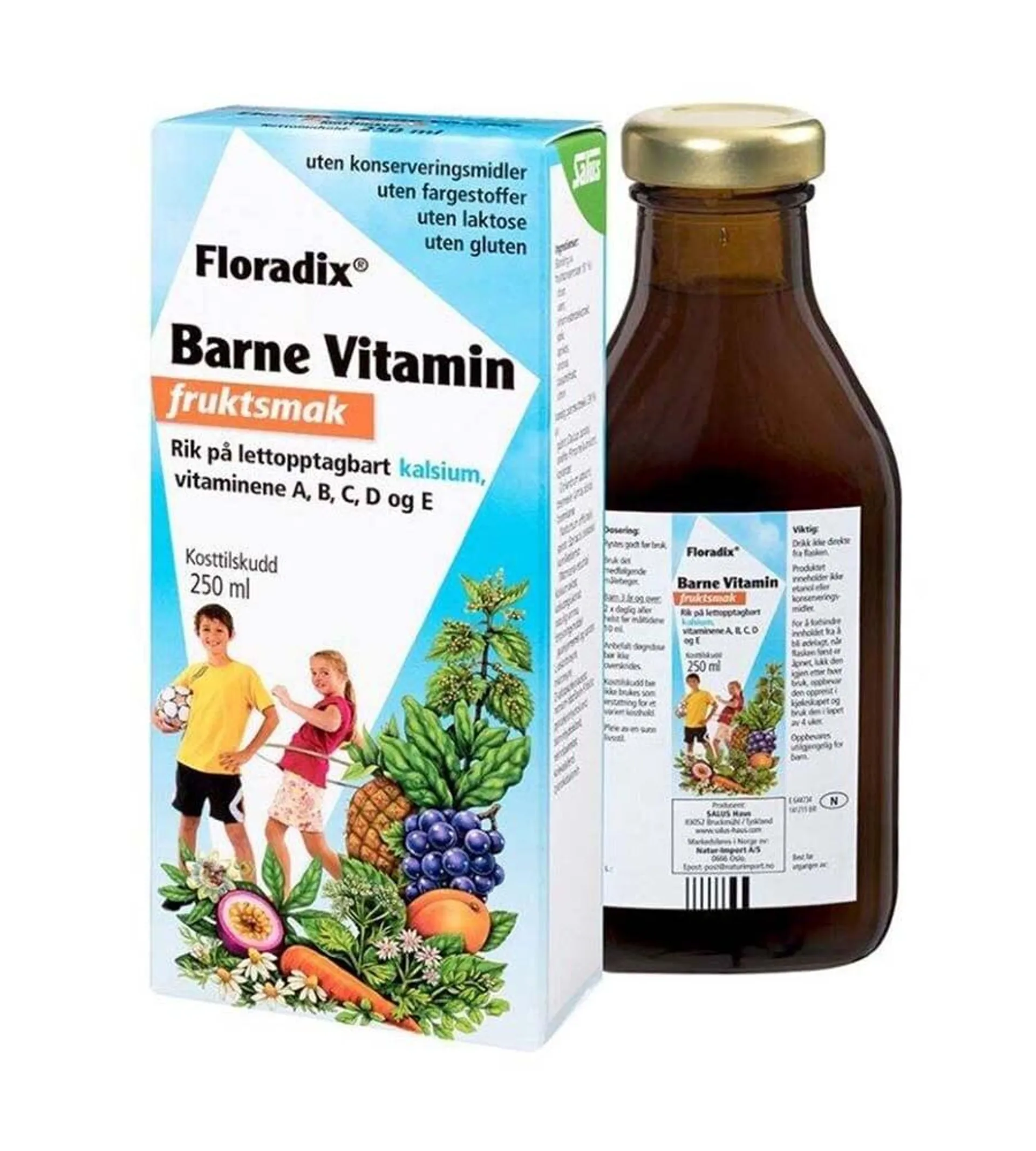 Floradix BarneVitamin med fruktsmak