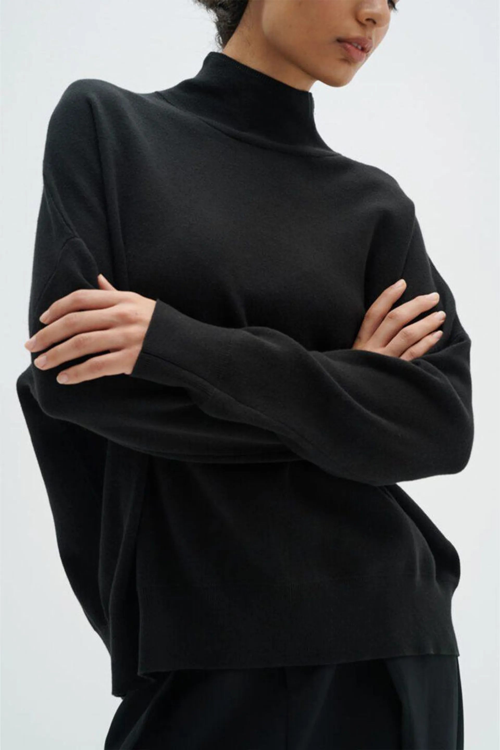 Tenley IW Turtleneck Pullover Black