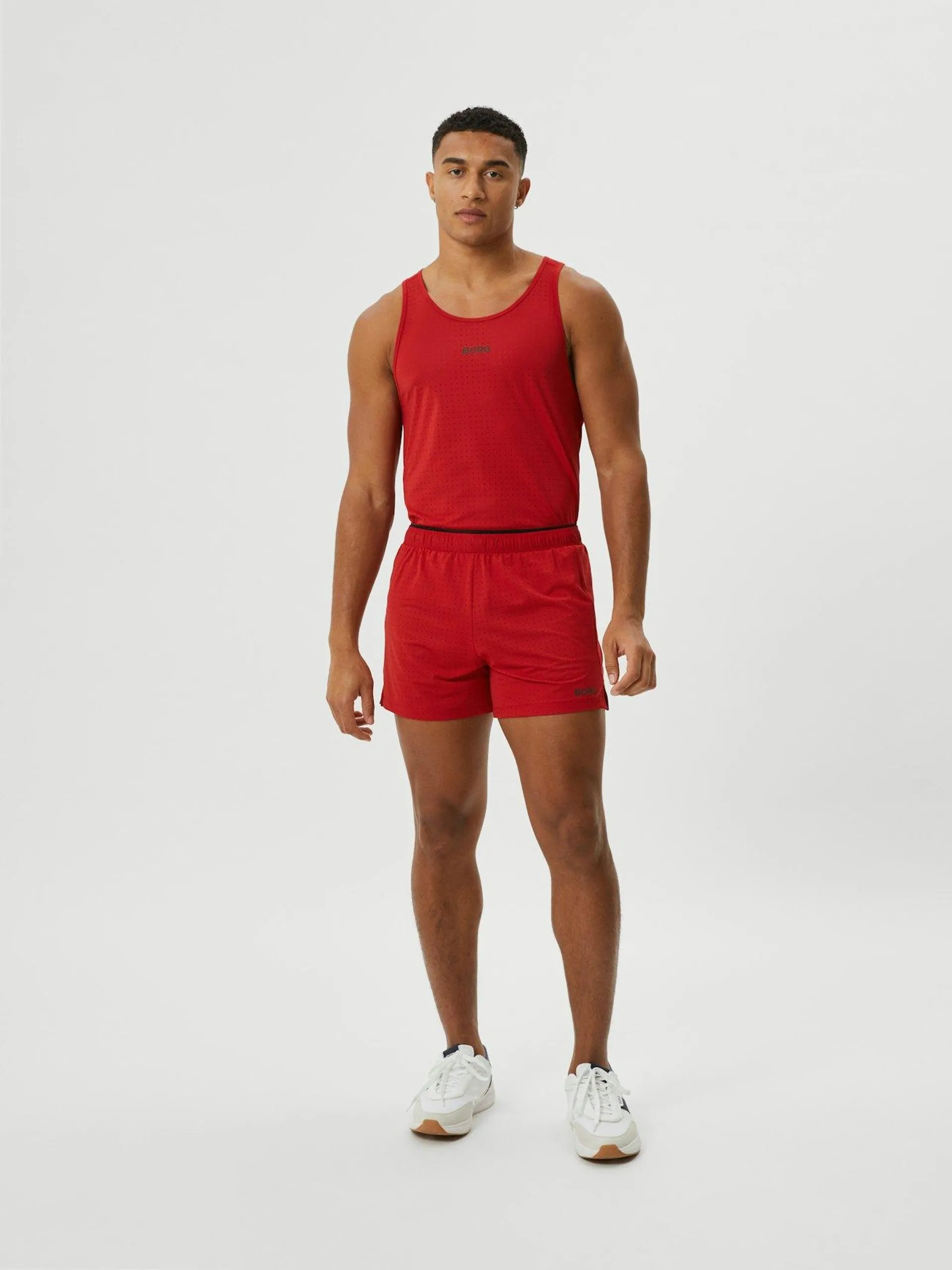 Borg Running Perforated 5' Shorts