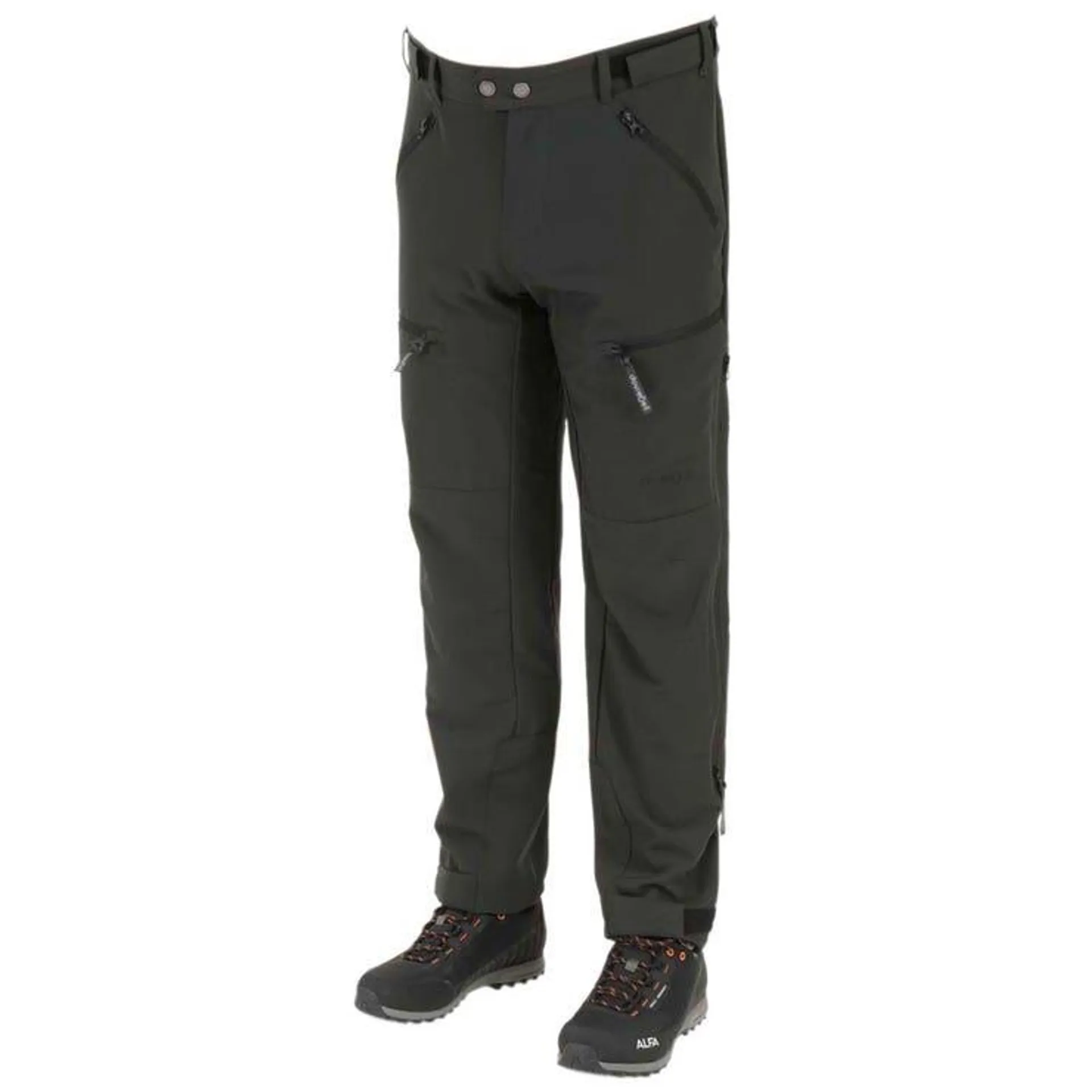 Dovrefjell Custom Fit turbukse (M) herre - charcoal grey