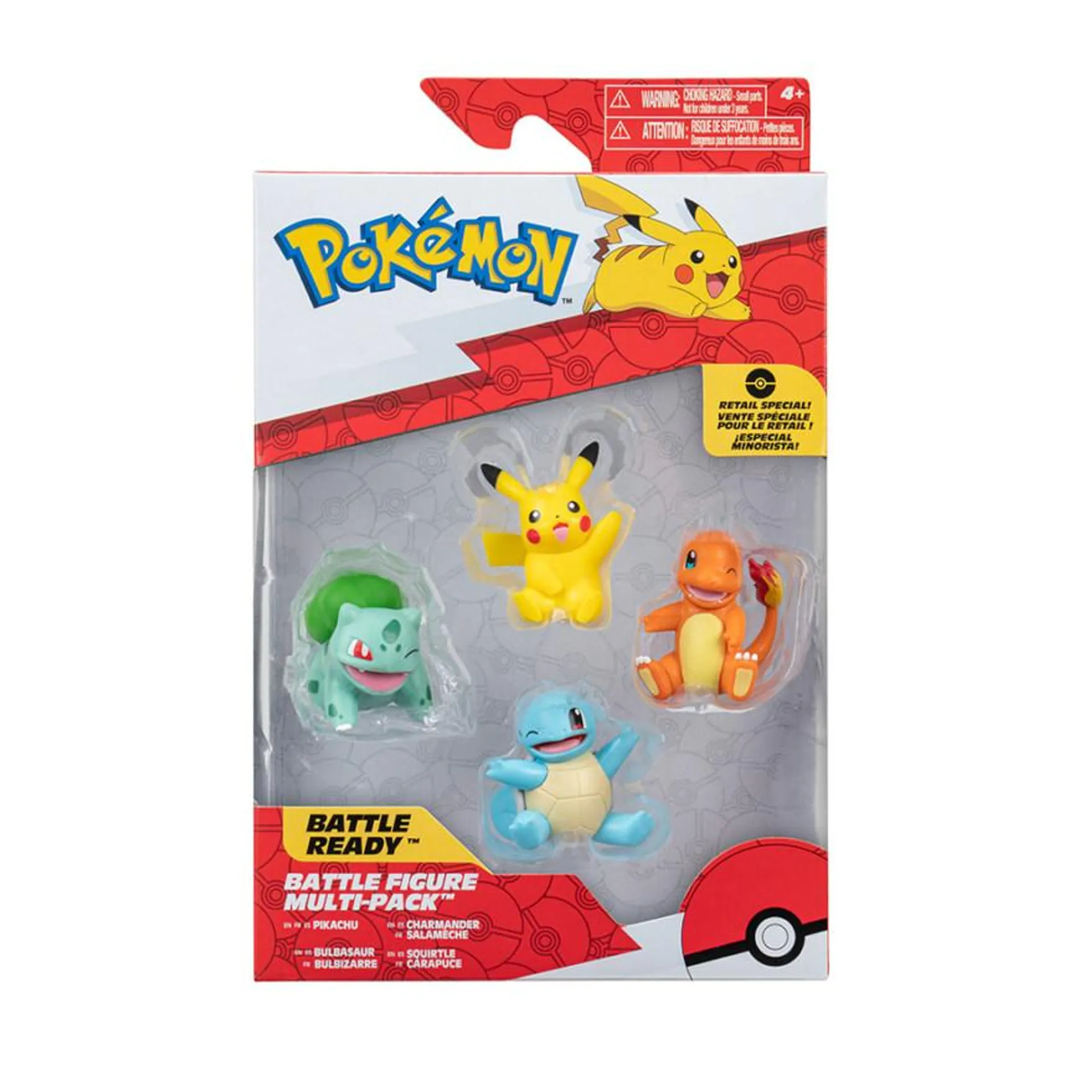 Pokemon Battle Figure 4 pk