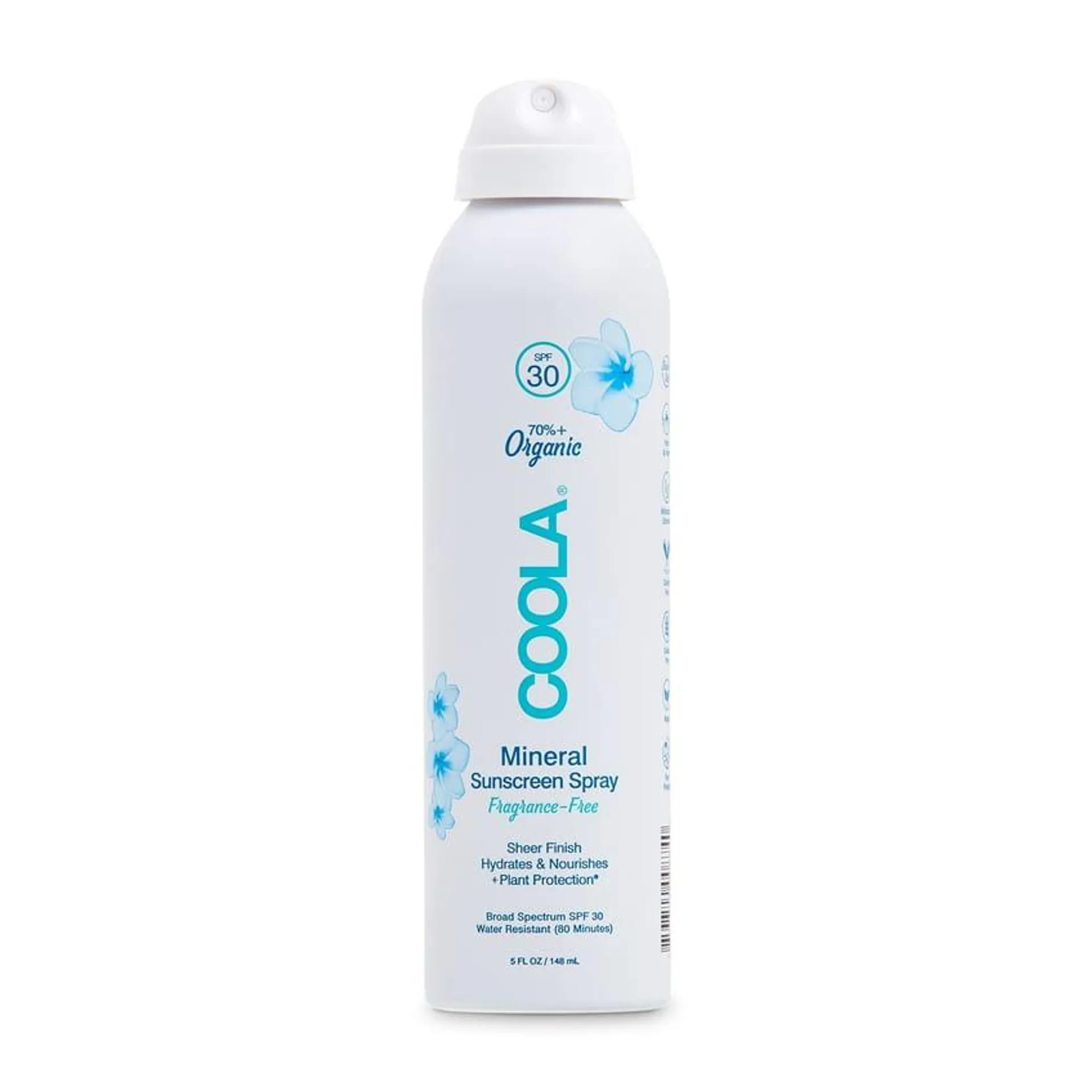 COOLA Mineral Spray Fragrance-Free SPF30 148ml