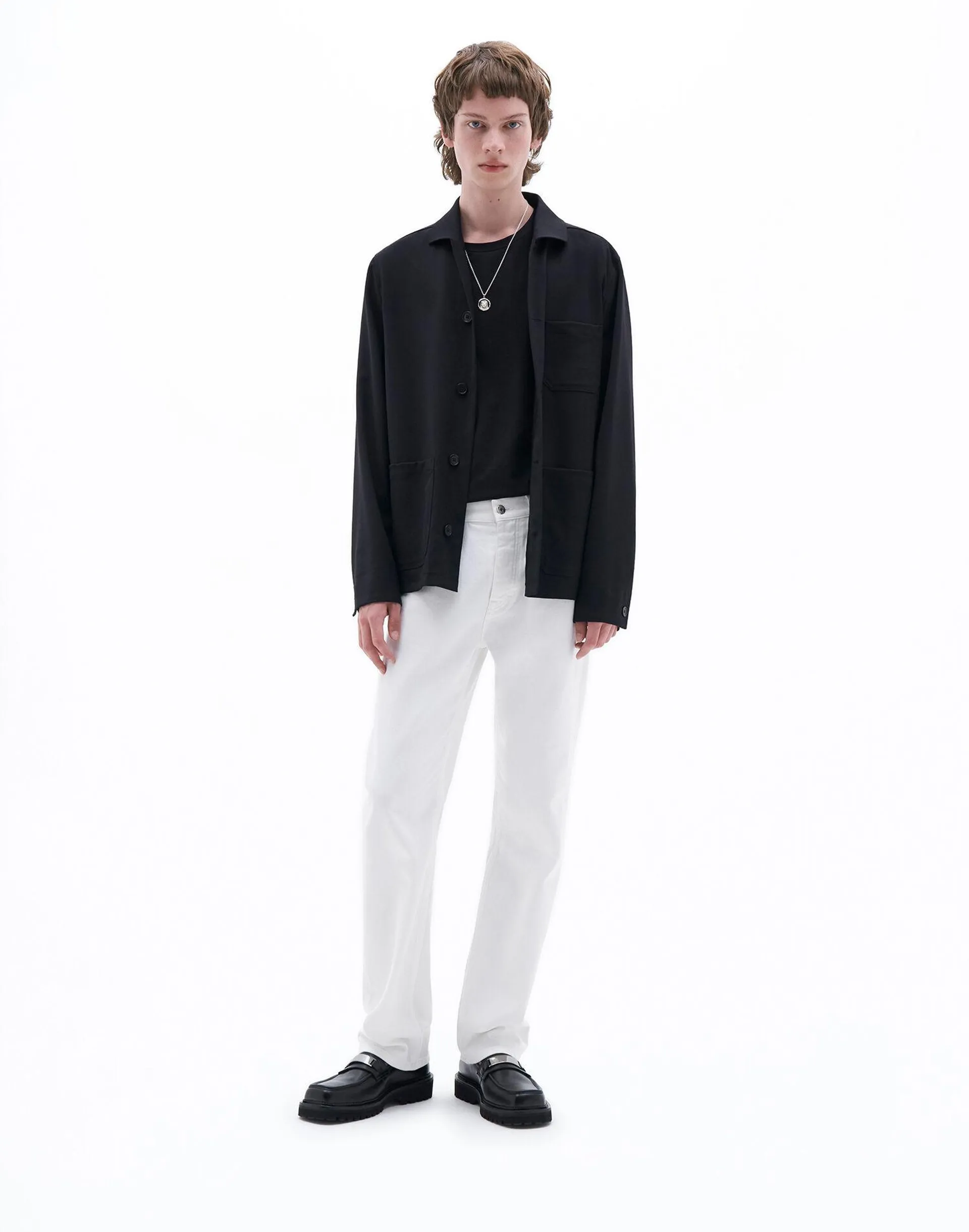 This piece is part of our Core Collection of permanent wardrobe staples. Stretch twill jacket.