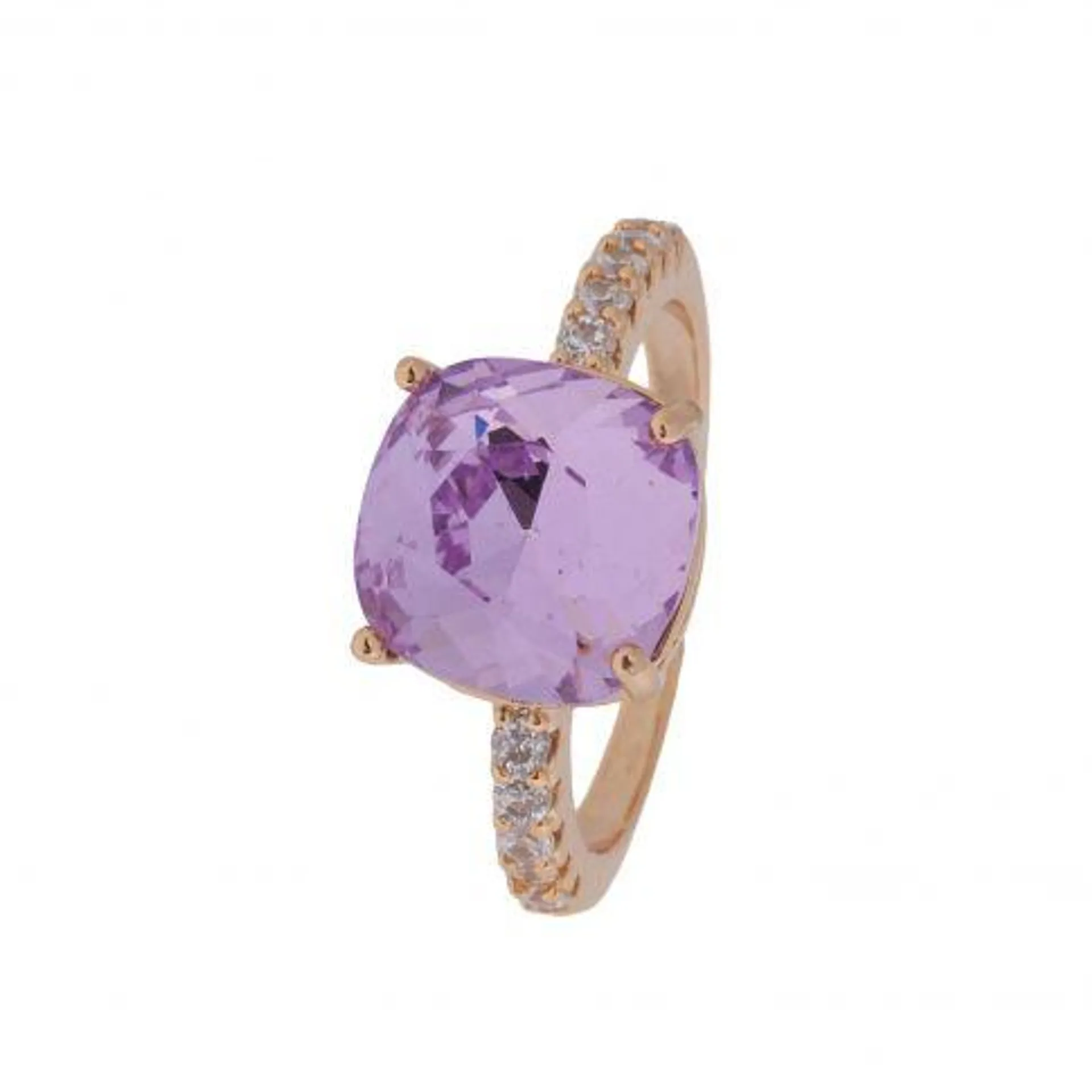 Bridget ring gold Lavender