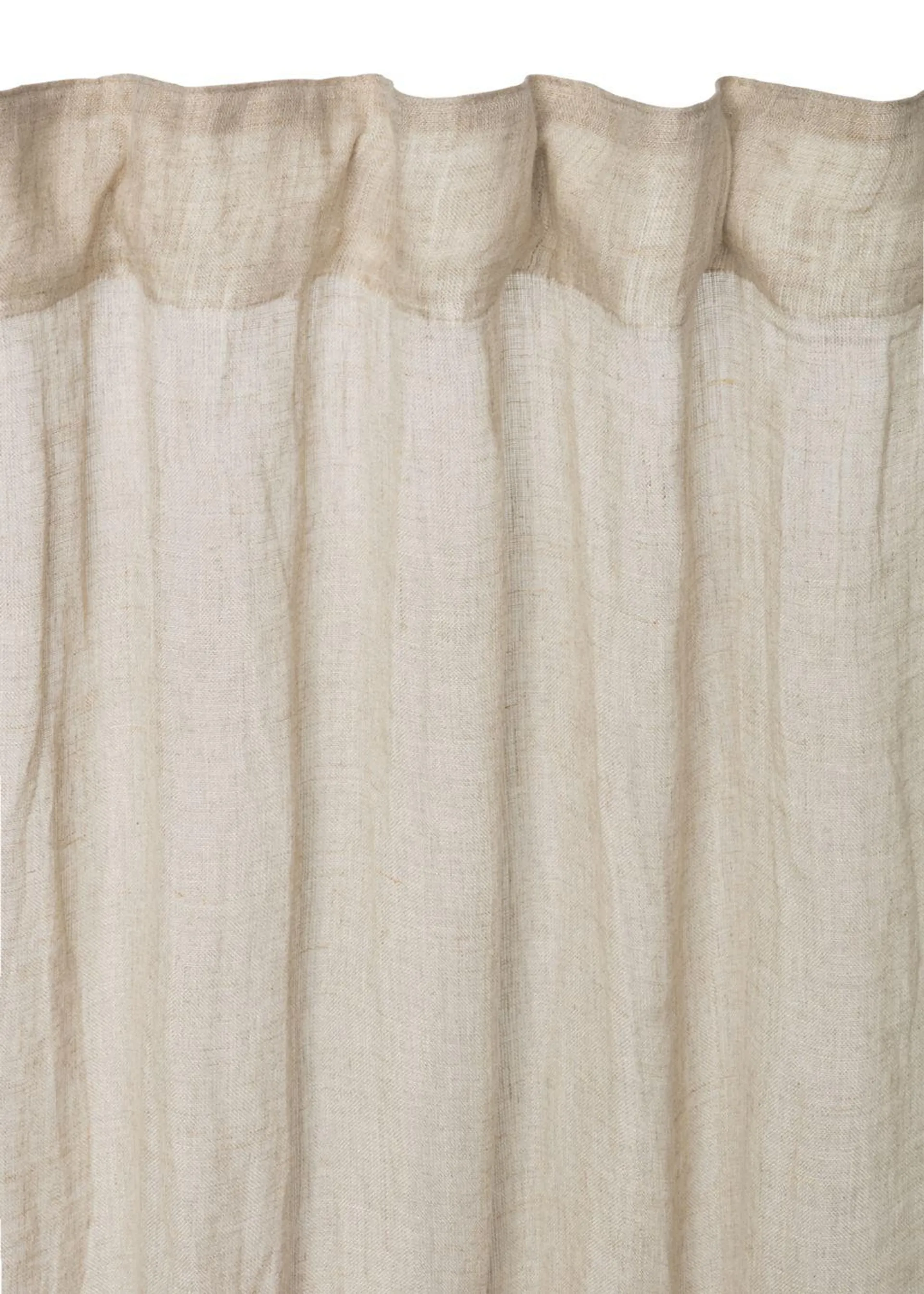 Linen curtain