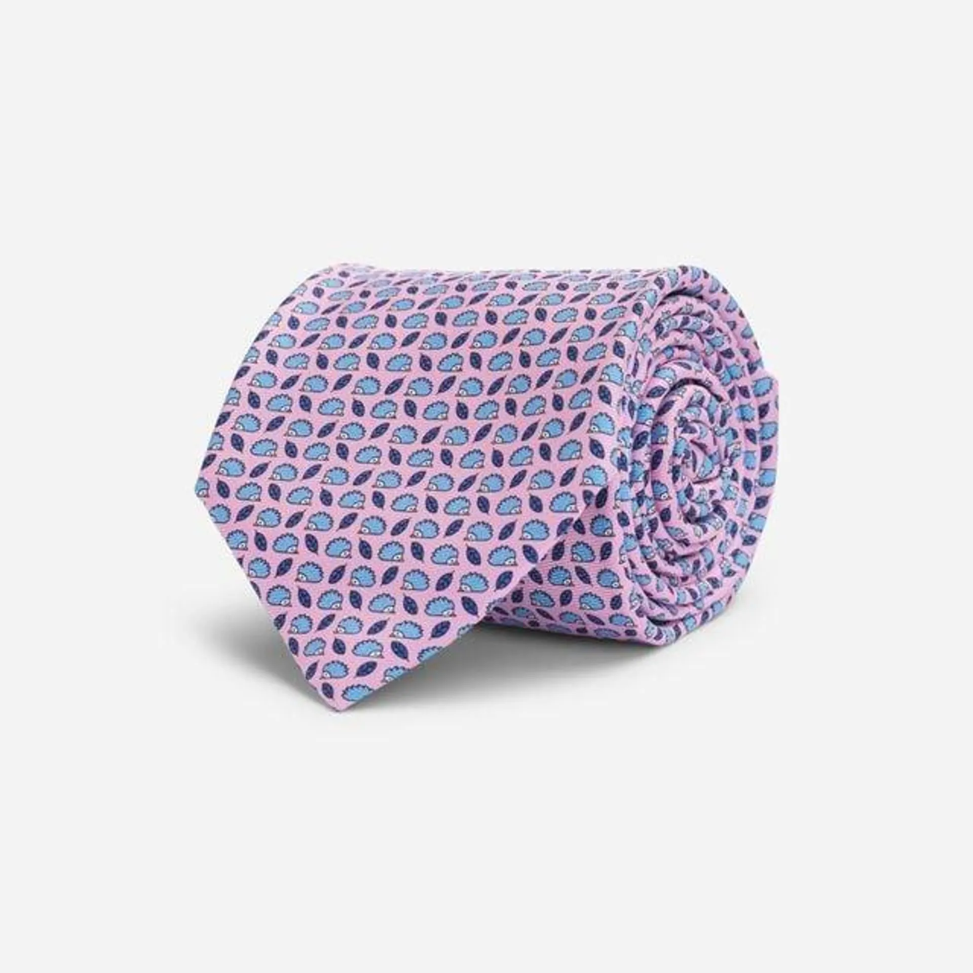 Tie Silk - Medium Pink Fancy