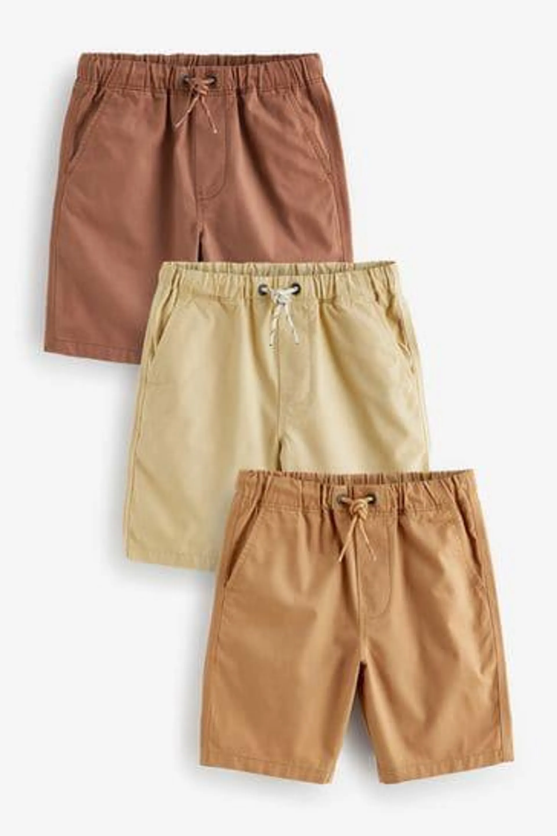 Pull-On Shorts 3 Pack (3-16yrs)