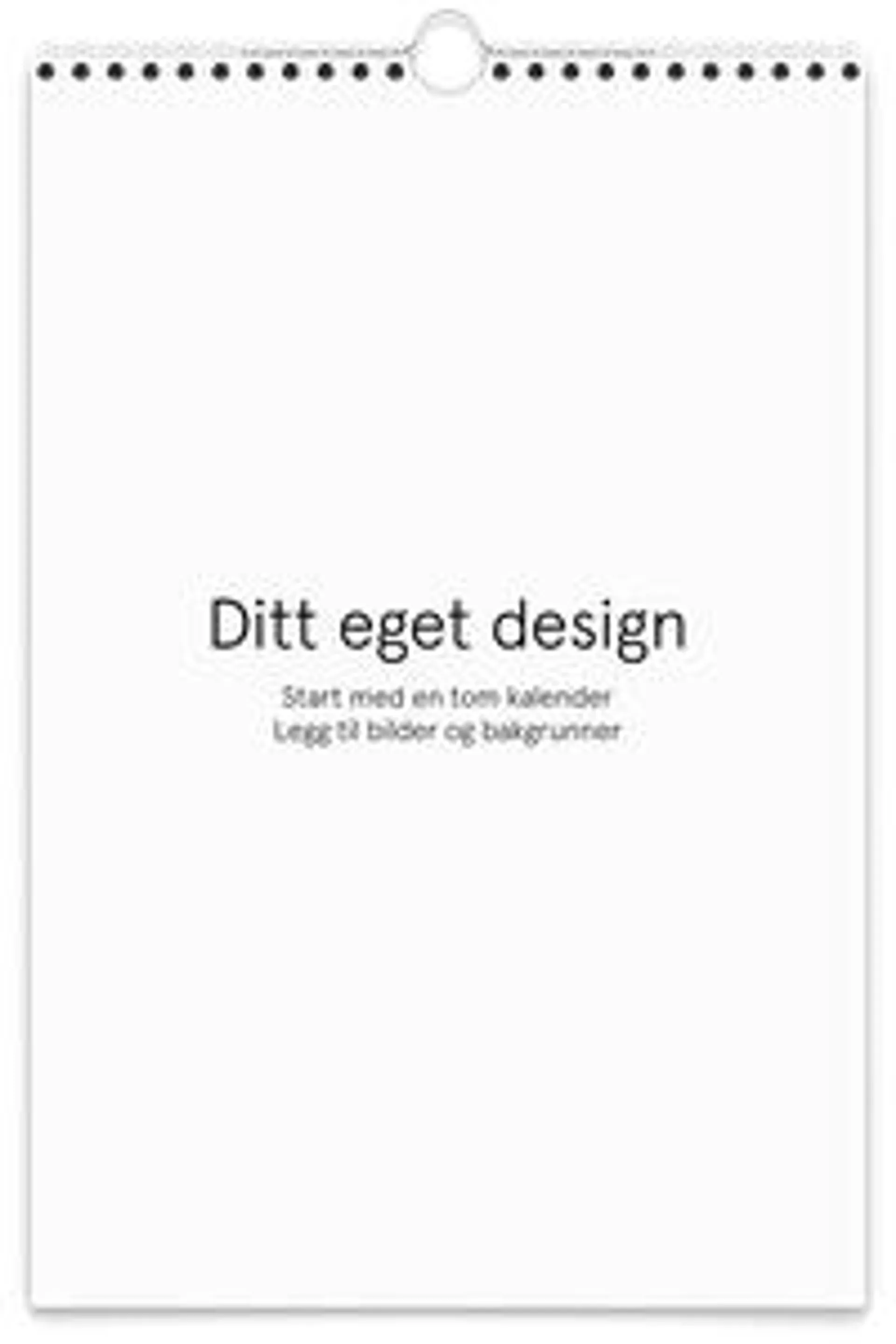 Fotokalender | Ditt design