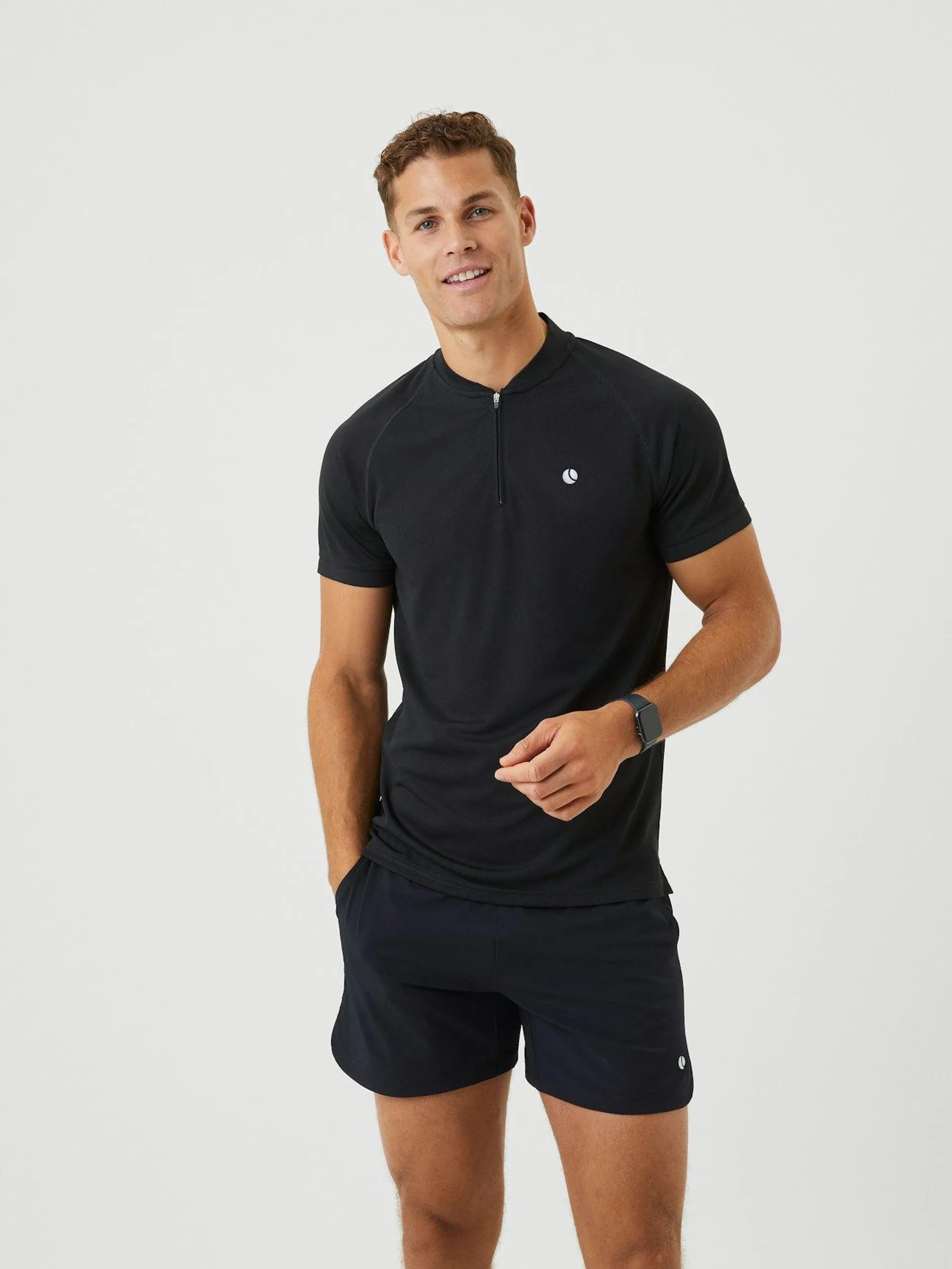 Ace Performance Zip Polo