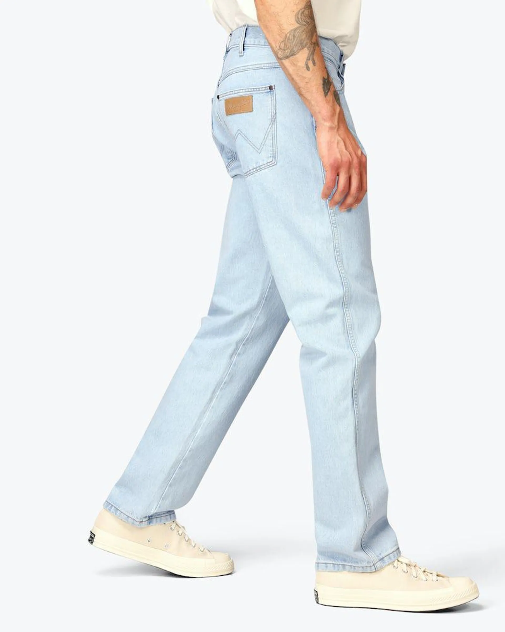 Frontier Straight Lys Blå Jeans