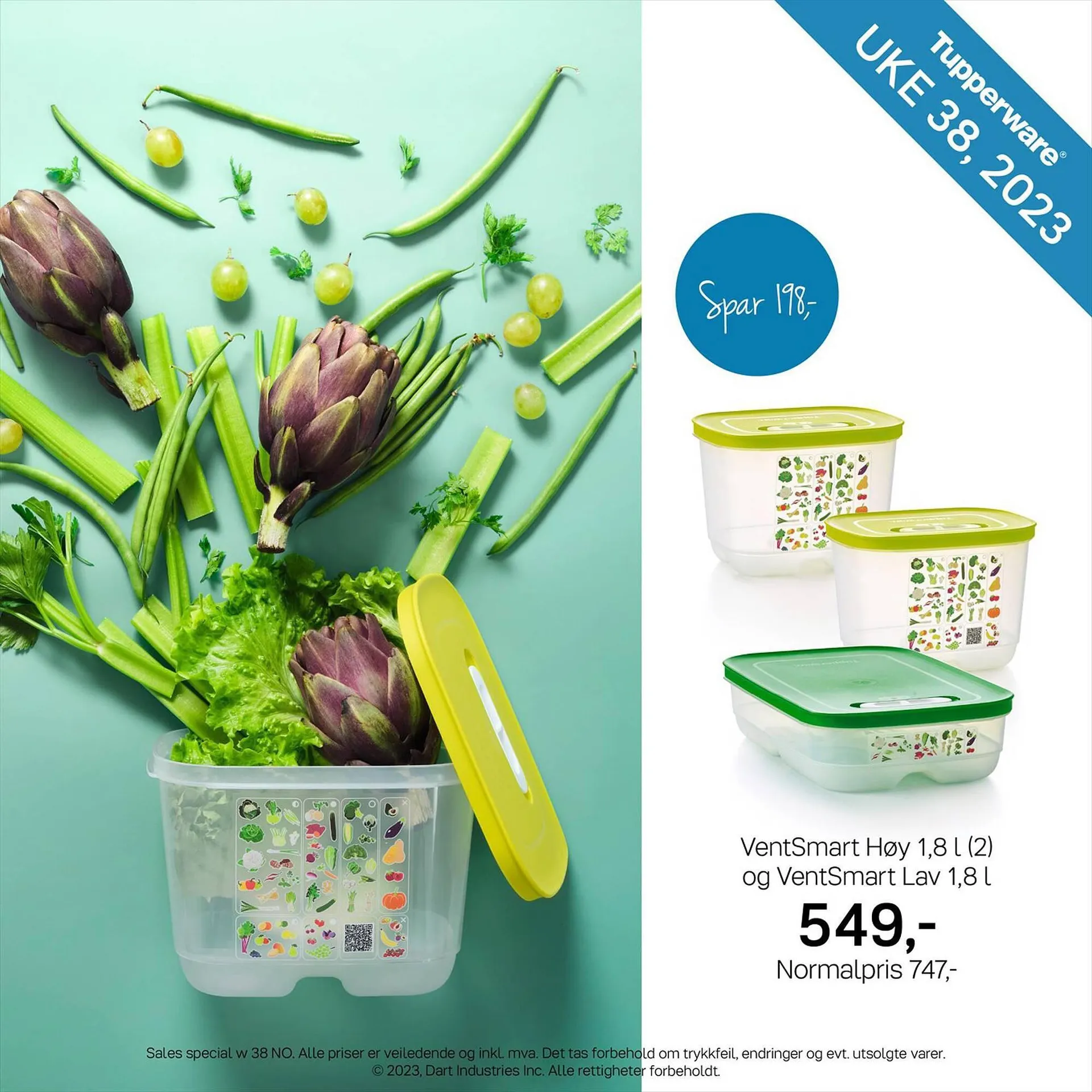 Tupperware Kundeavis fra 18. september til 24. september 2023 - kundeavisside 1