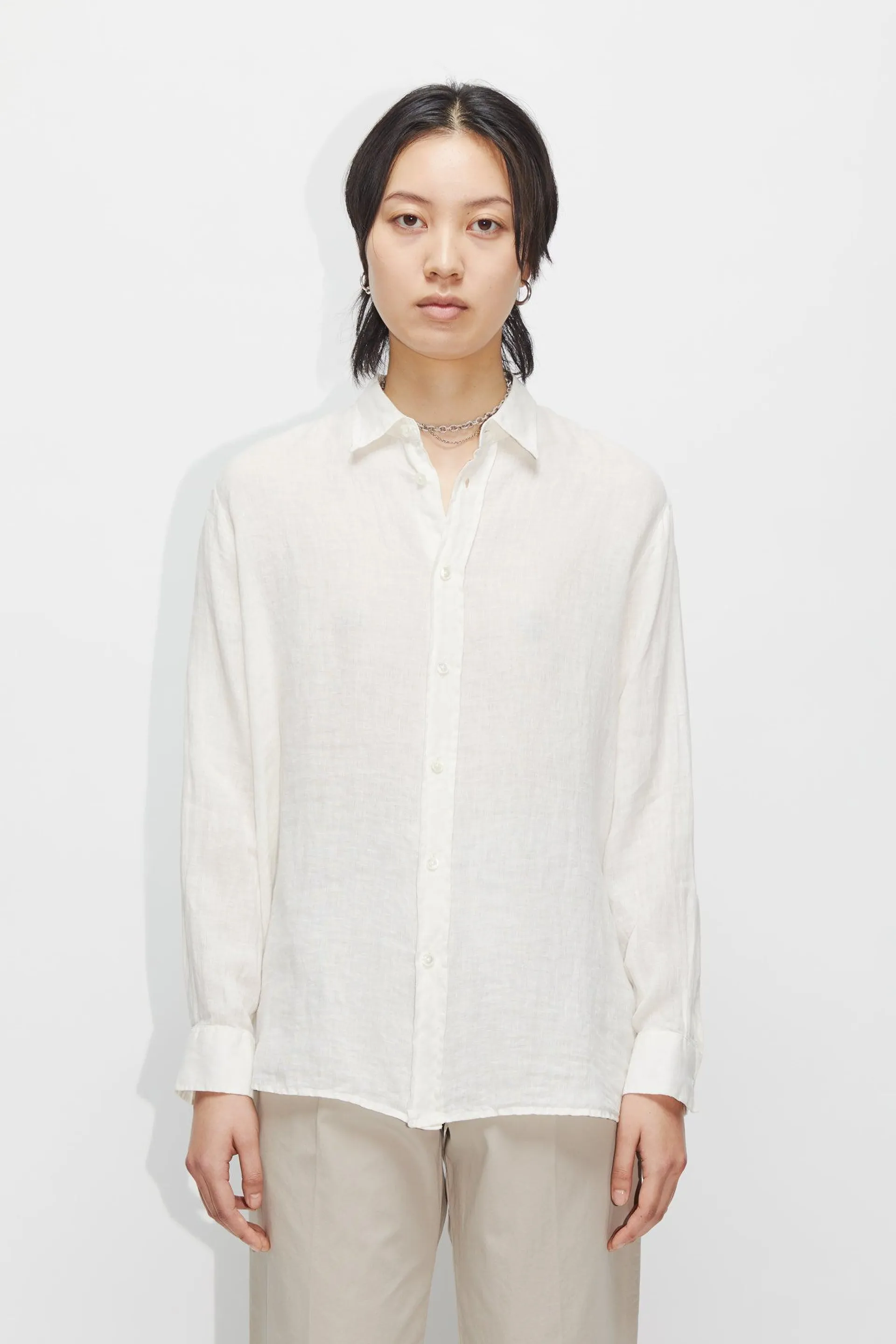 Boxy Linen Shirt