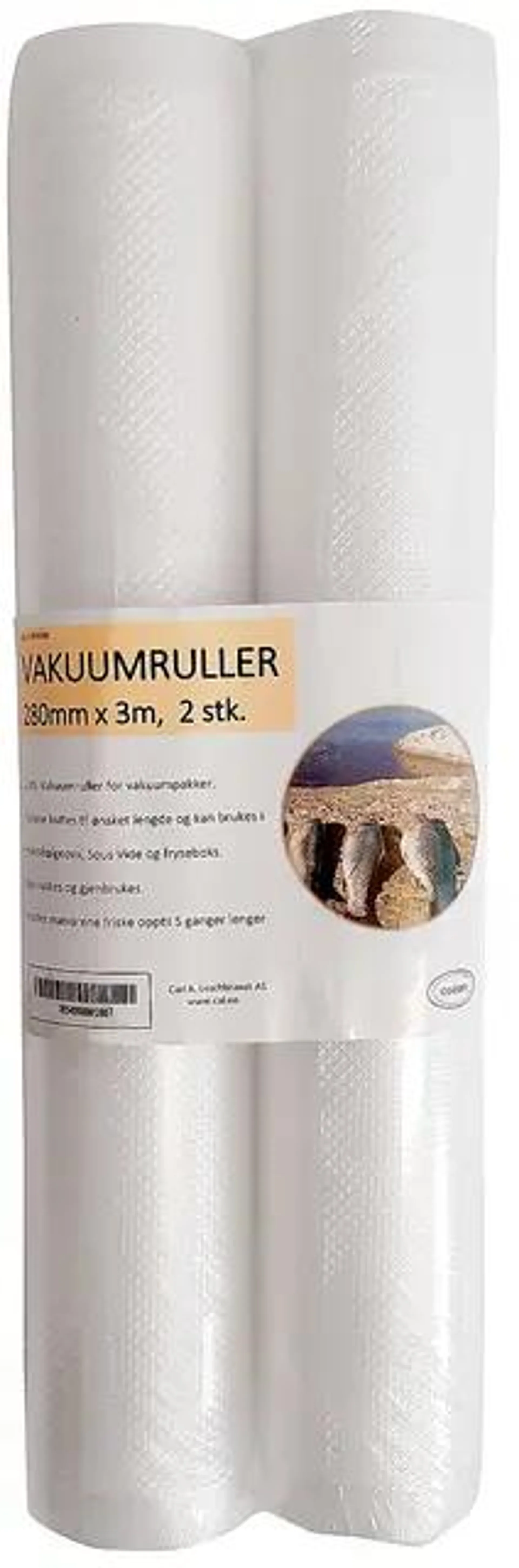 Osean Vakuumpose Rull 280mm x 3m - 1,8mm