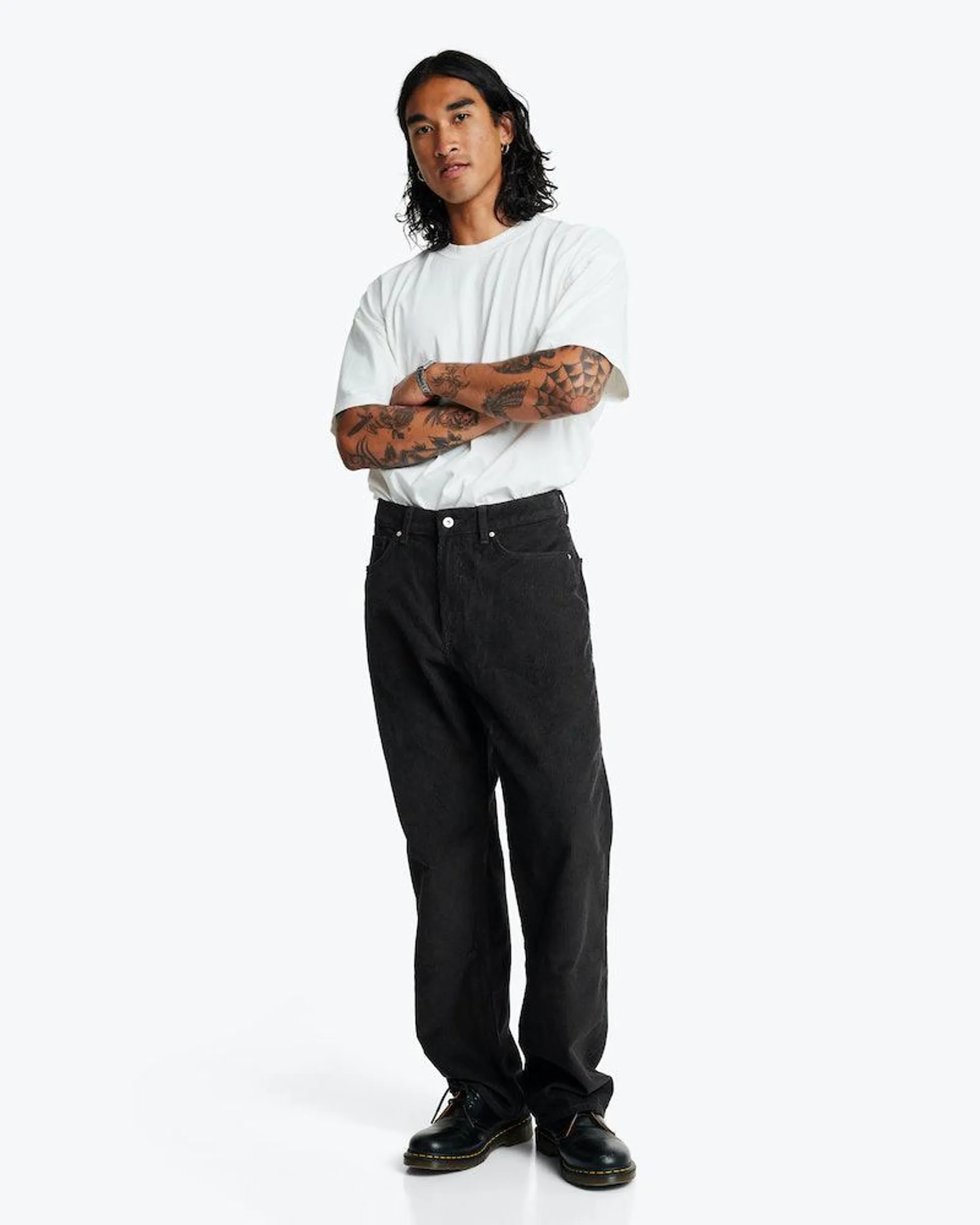 Loose Cord Jeans