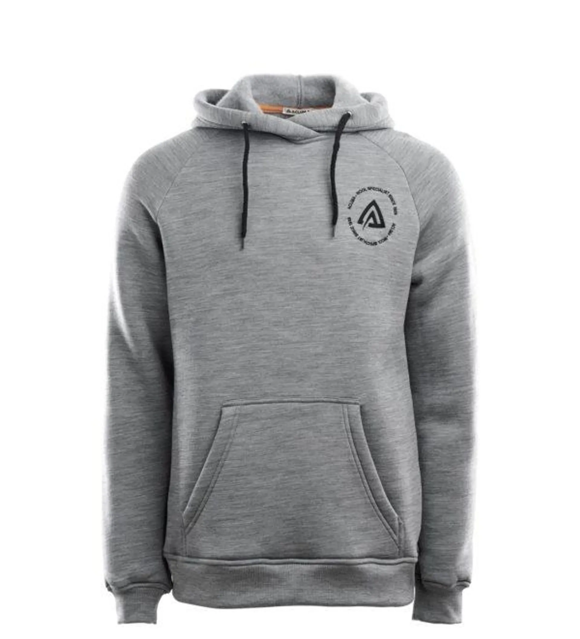 Aclima Fleecewool Hoodie Mens Grey Melangé