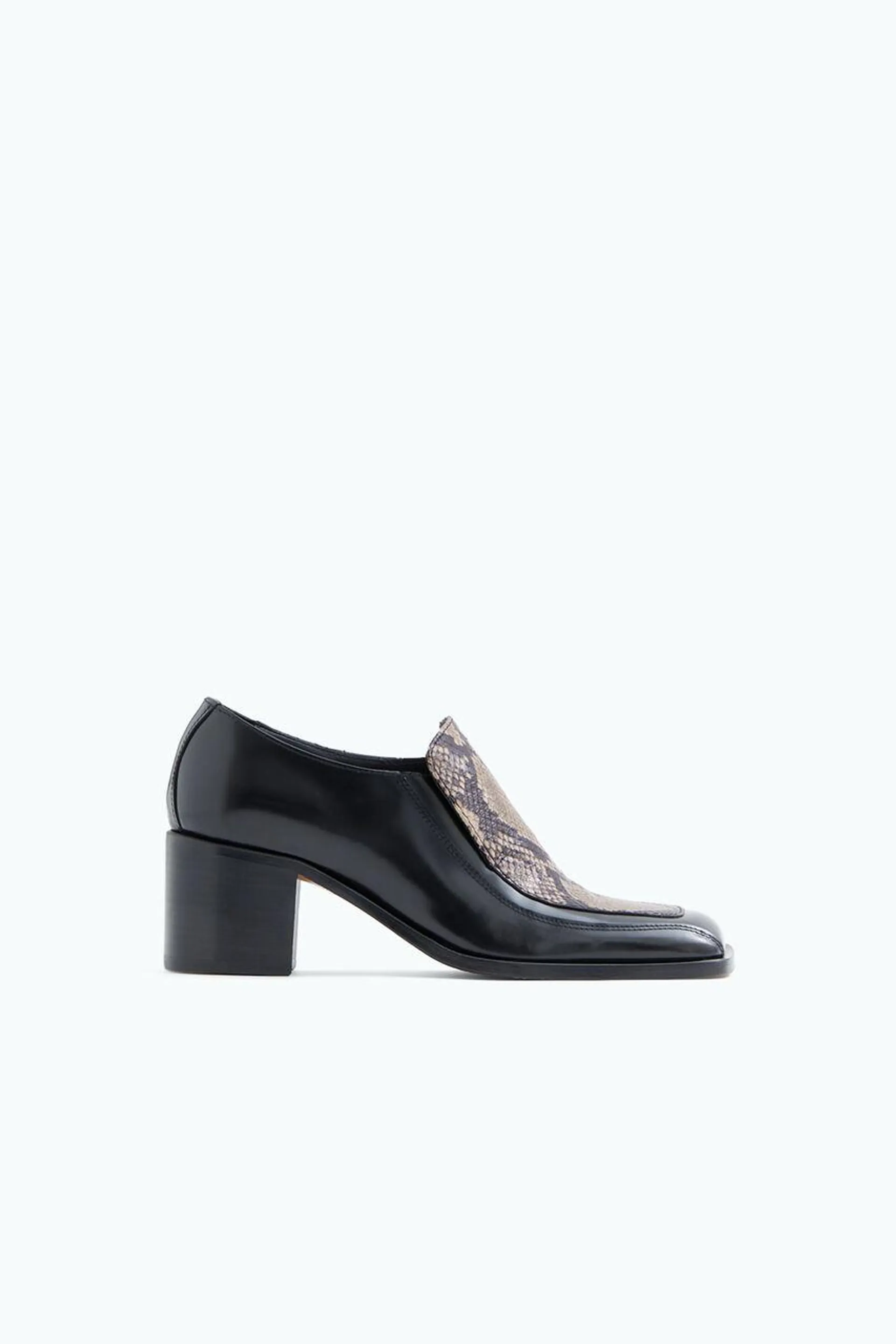 Loafer Pumps Black/Printed