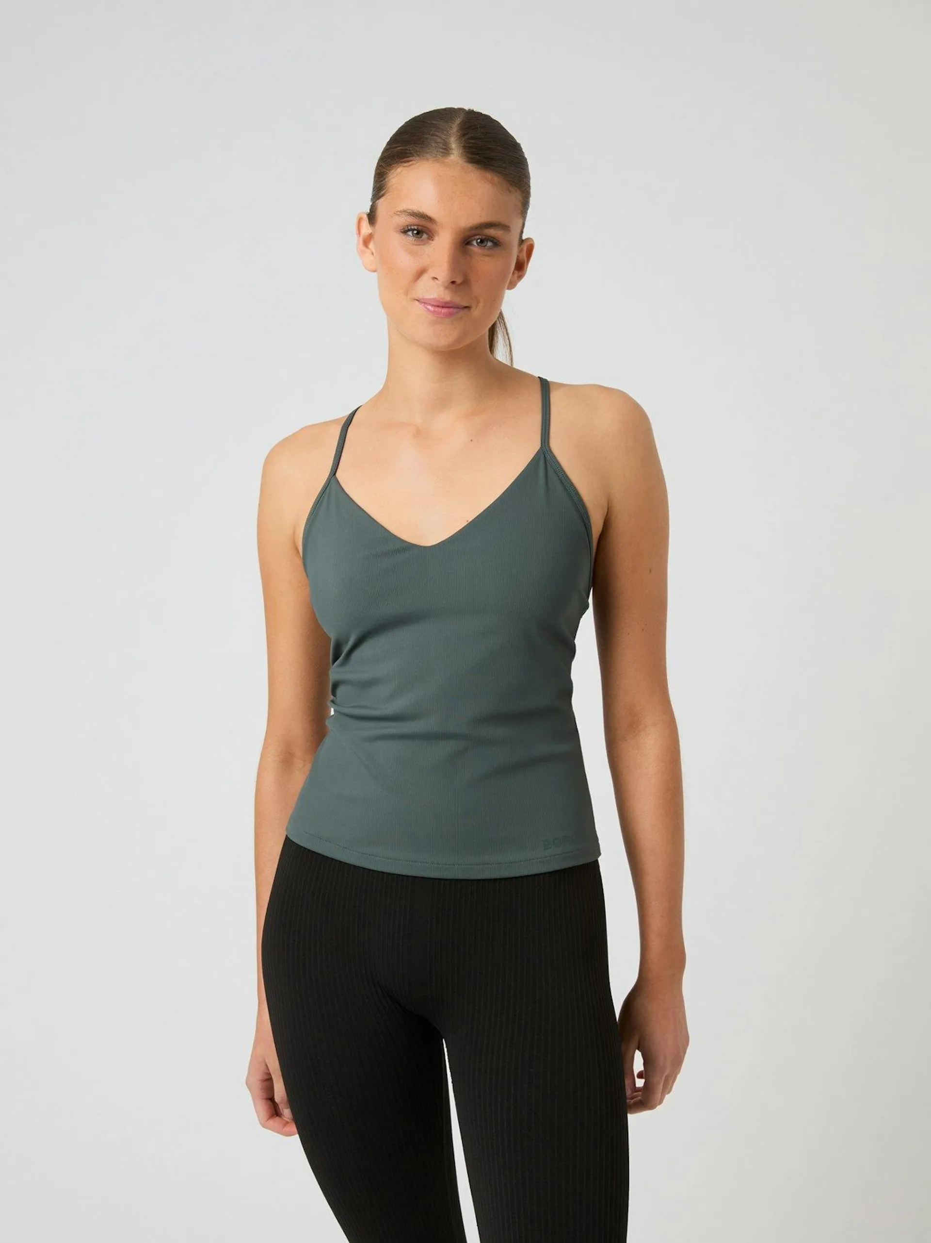 Studio Rib Strap Tank