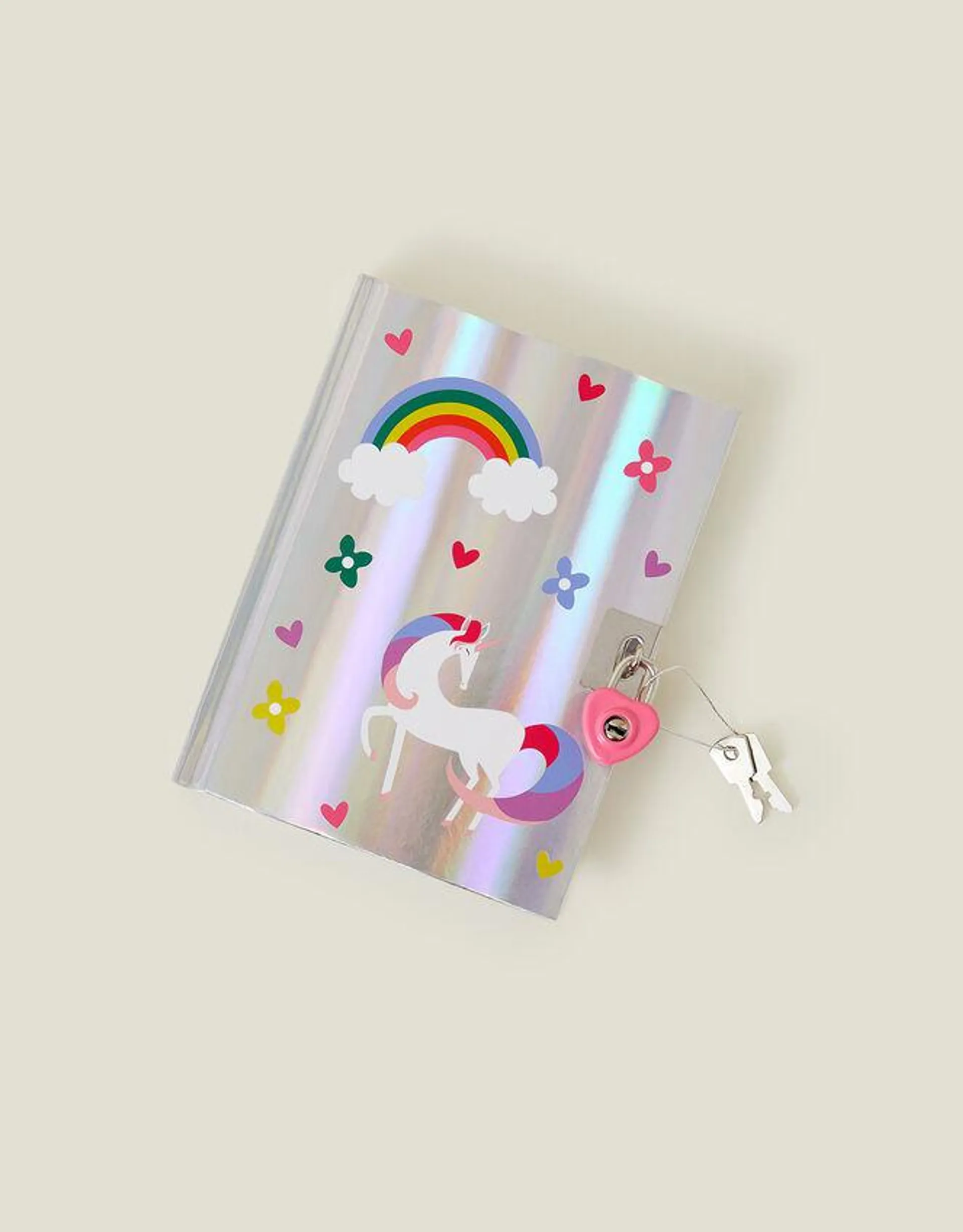 Rainbow Lockable Journal