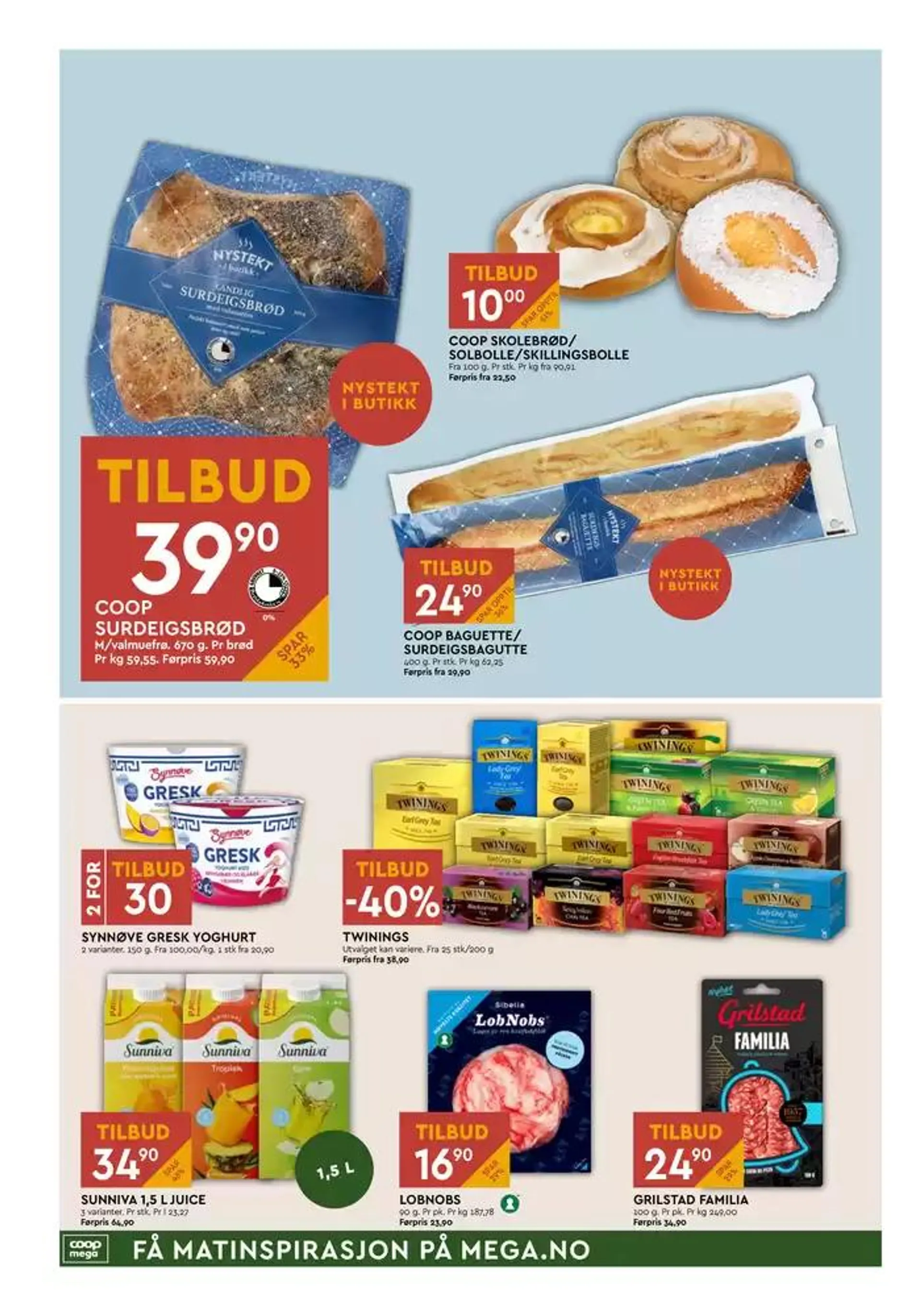 Coop Mega Kundeavis fra 28. oktober til 3. november 2024 - kundeavisside 4