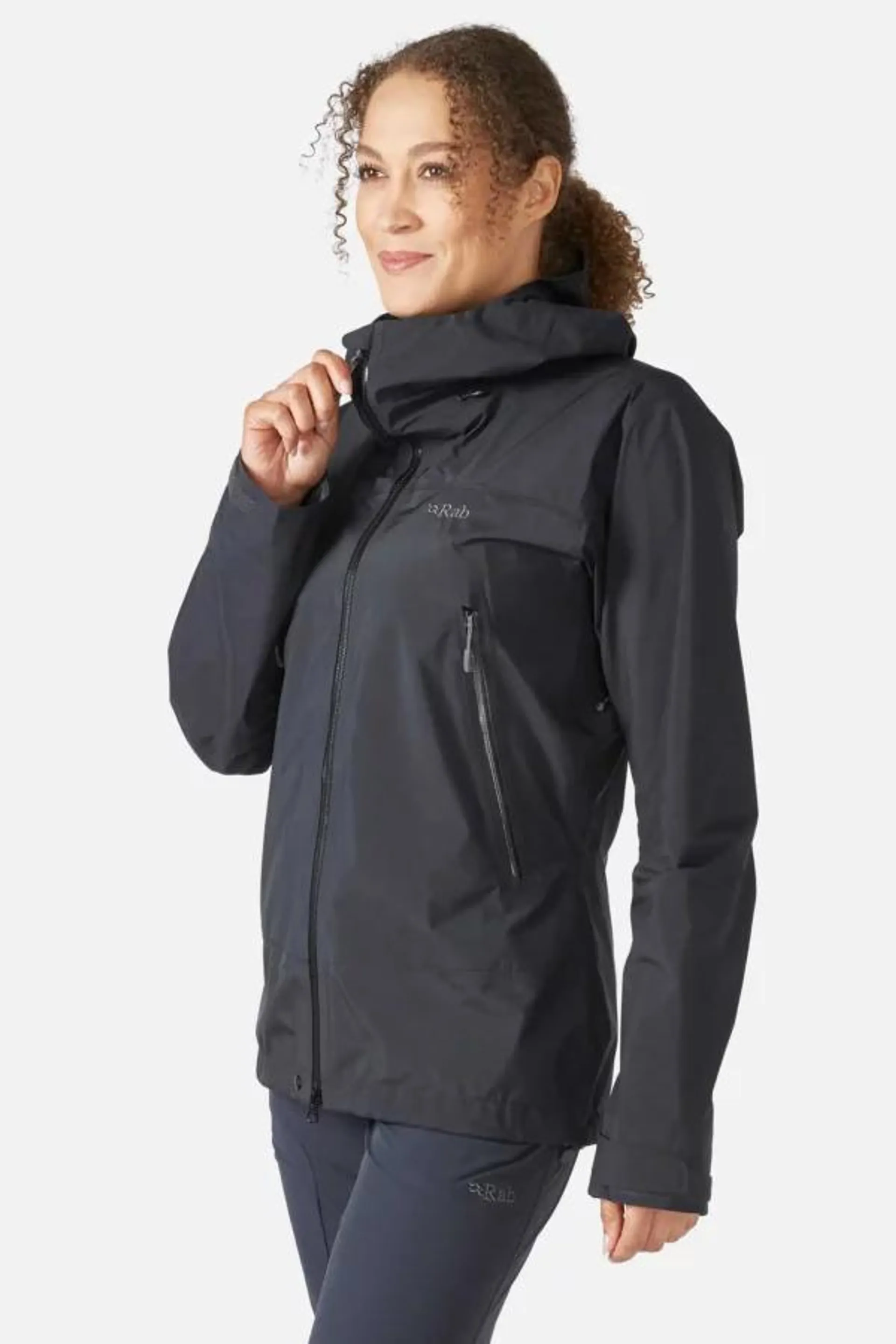 Rab Kangri Paclite Plus Jacket Womens Beluga