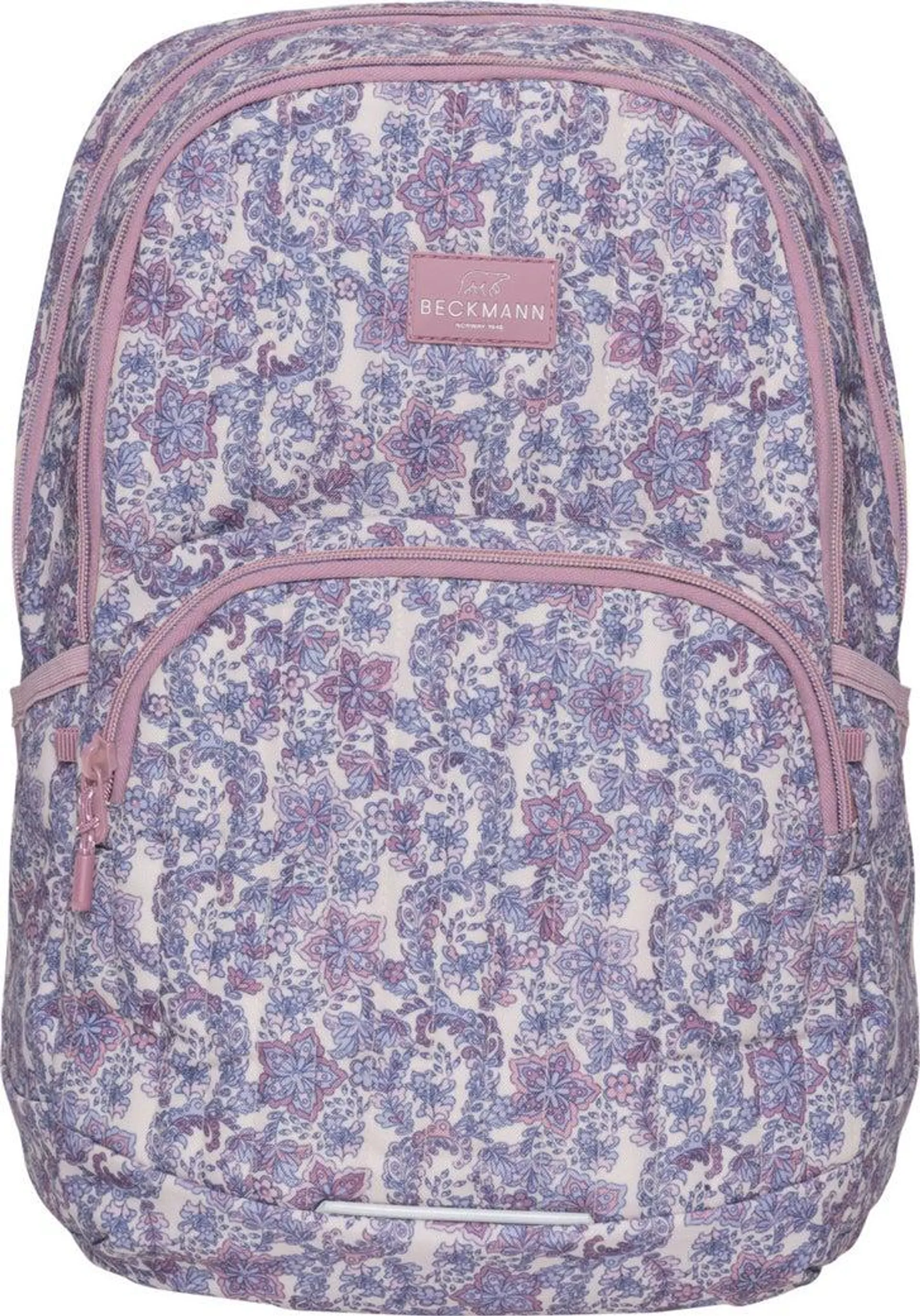 Skolesekk 2.7-kl Pink Quilt Sport Junior 30L - Beckmann