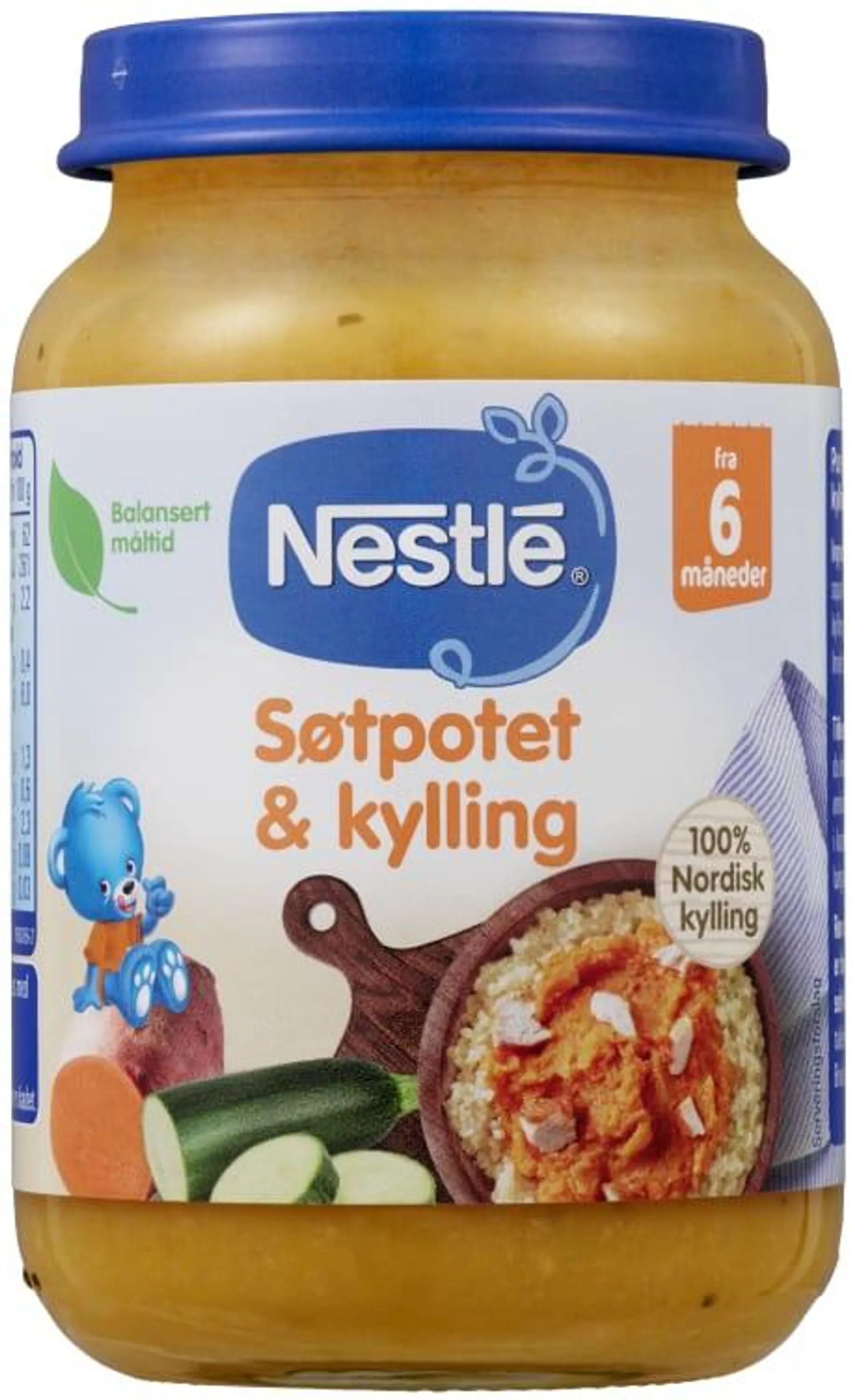 Søtpotet&Kylling