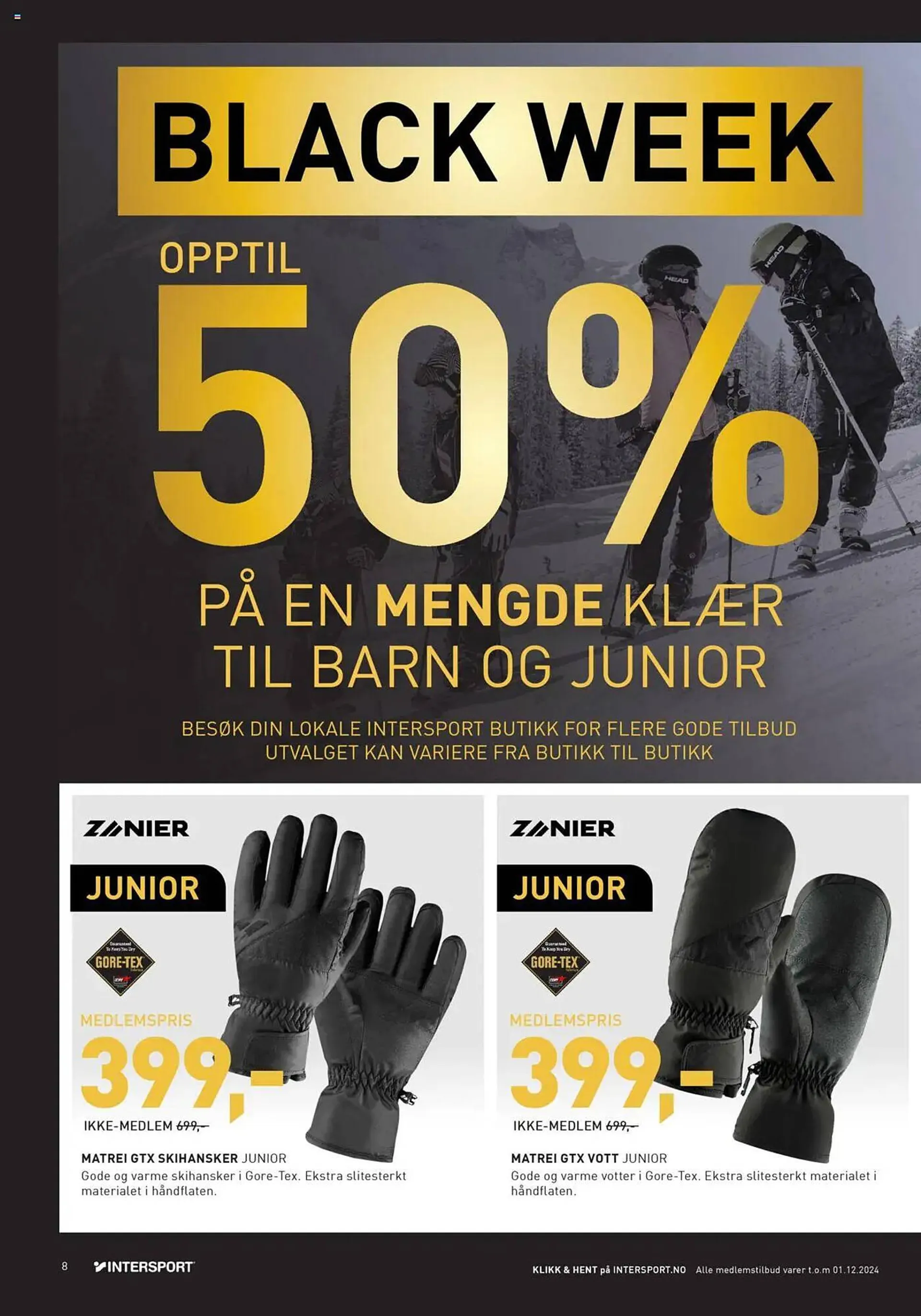 Intersport Kundeavis fra 24. november til 1. desember 2024 - kundeavisside 8