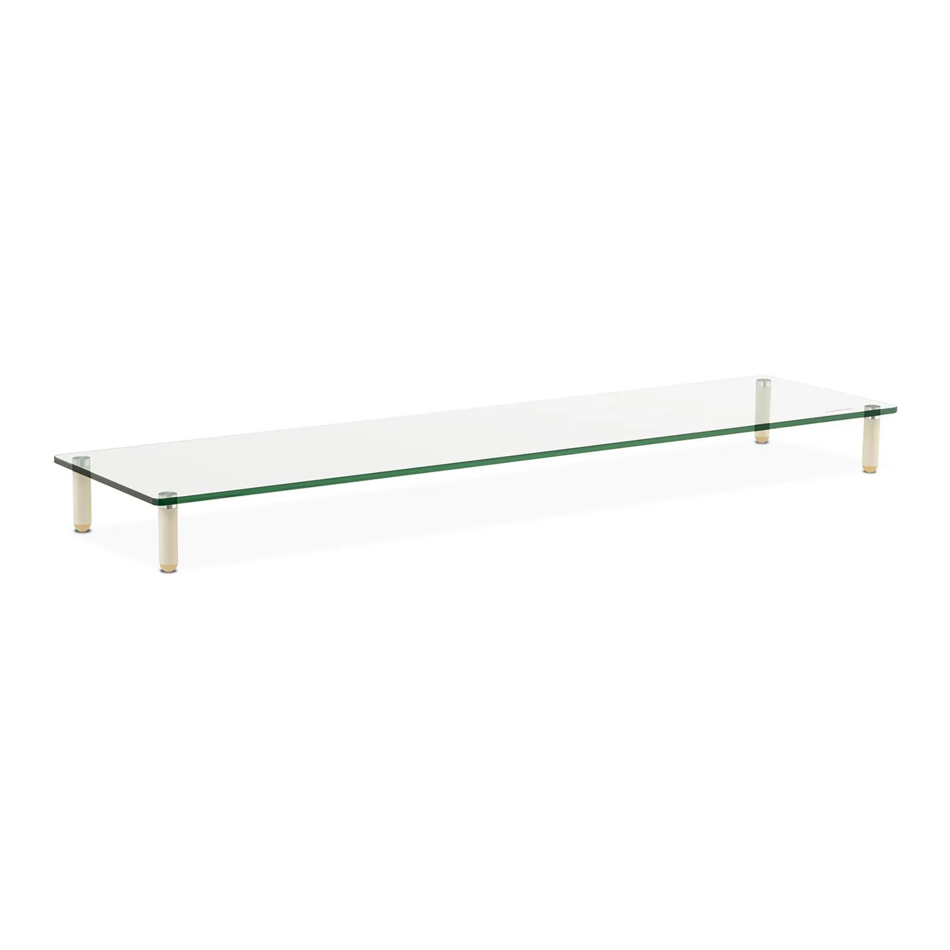 Monitor stand - 2 skjermer - glass