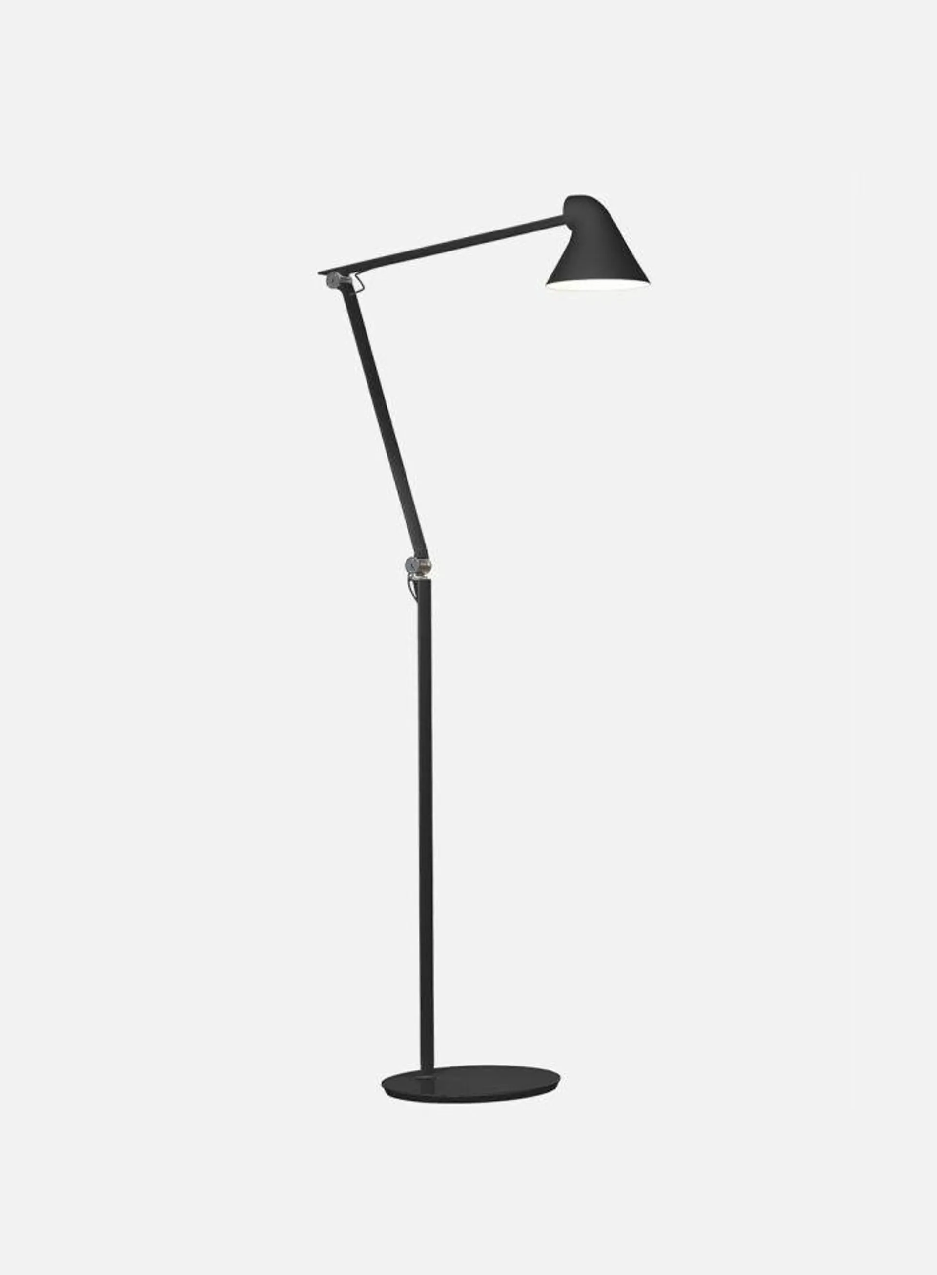 NJP gulvlampe 3000k - sort