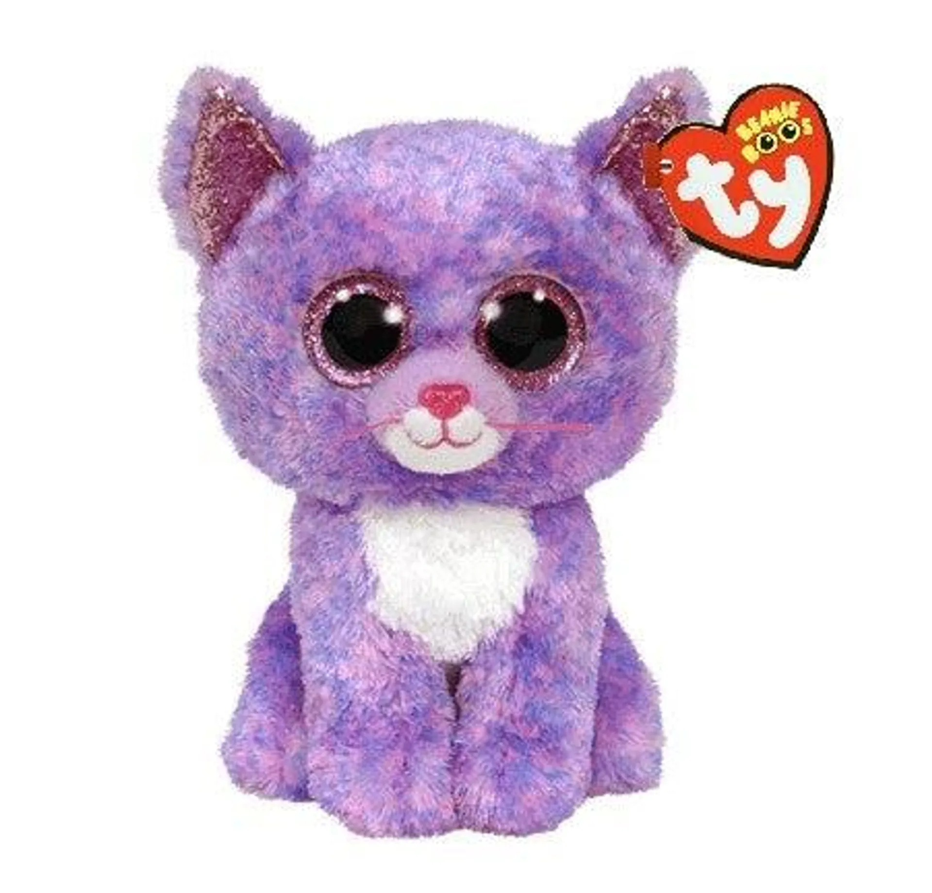 Bamse TY Cassidy Lavender Cat Regular