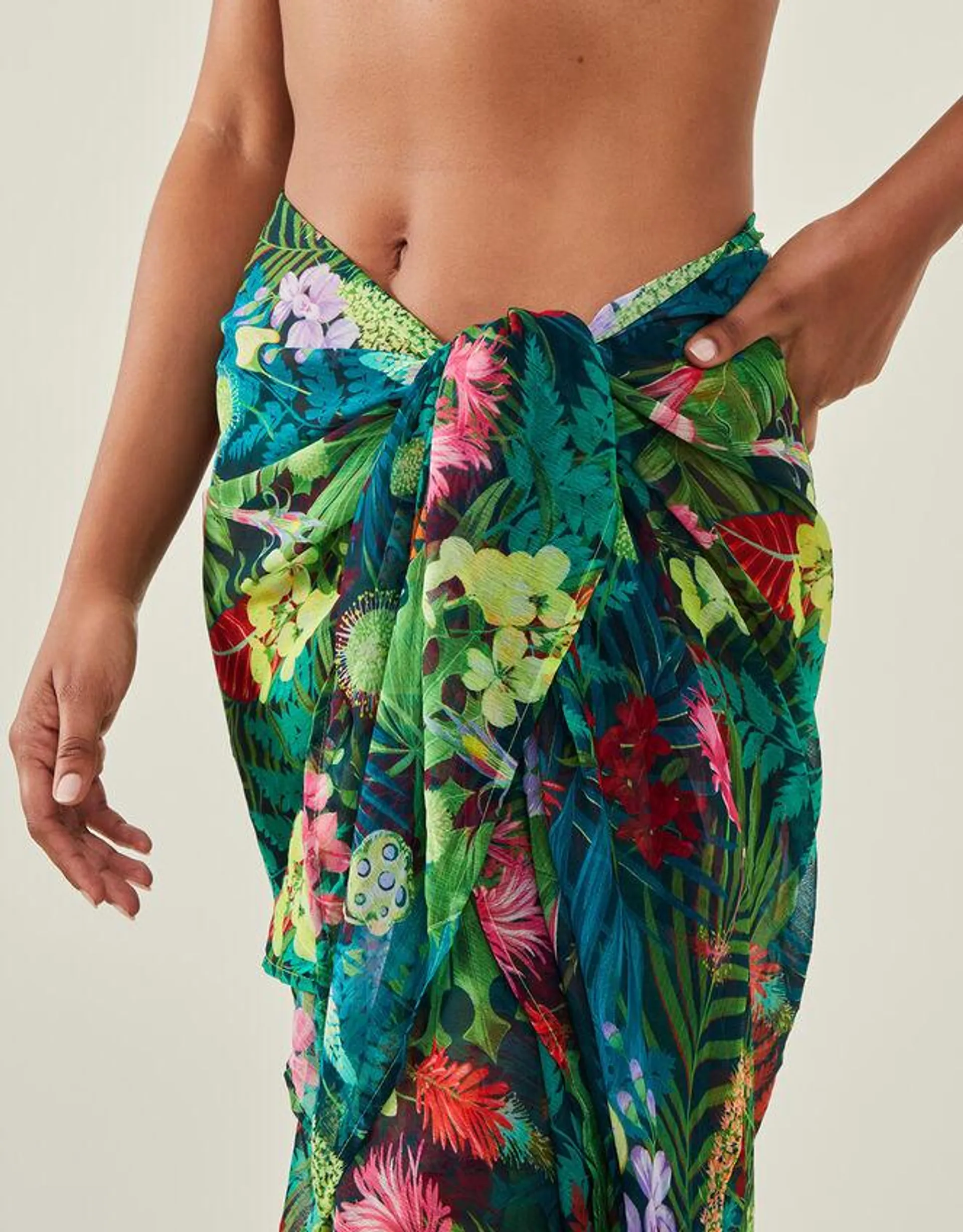 Jungle Print Sarong