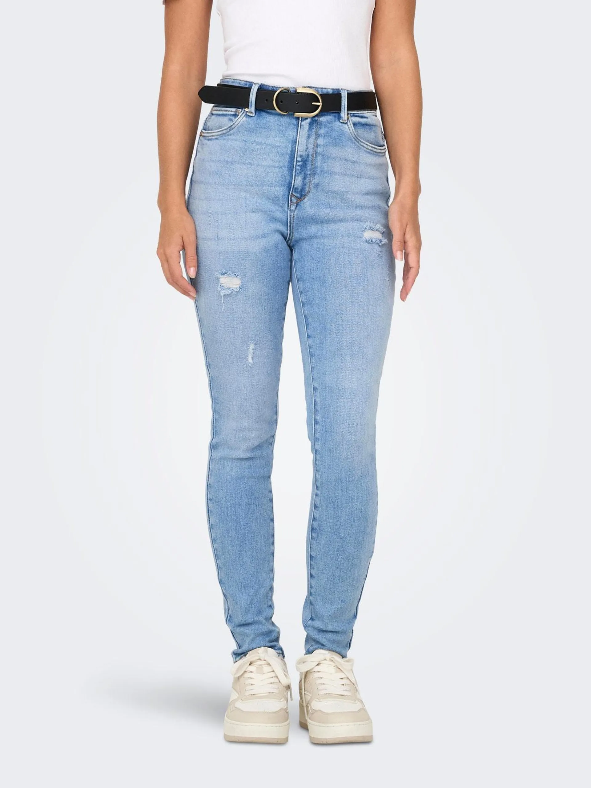 Skinny Fit Høy midje Jeans