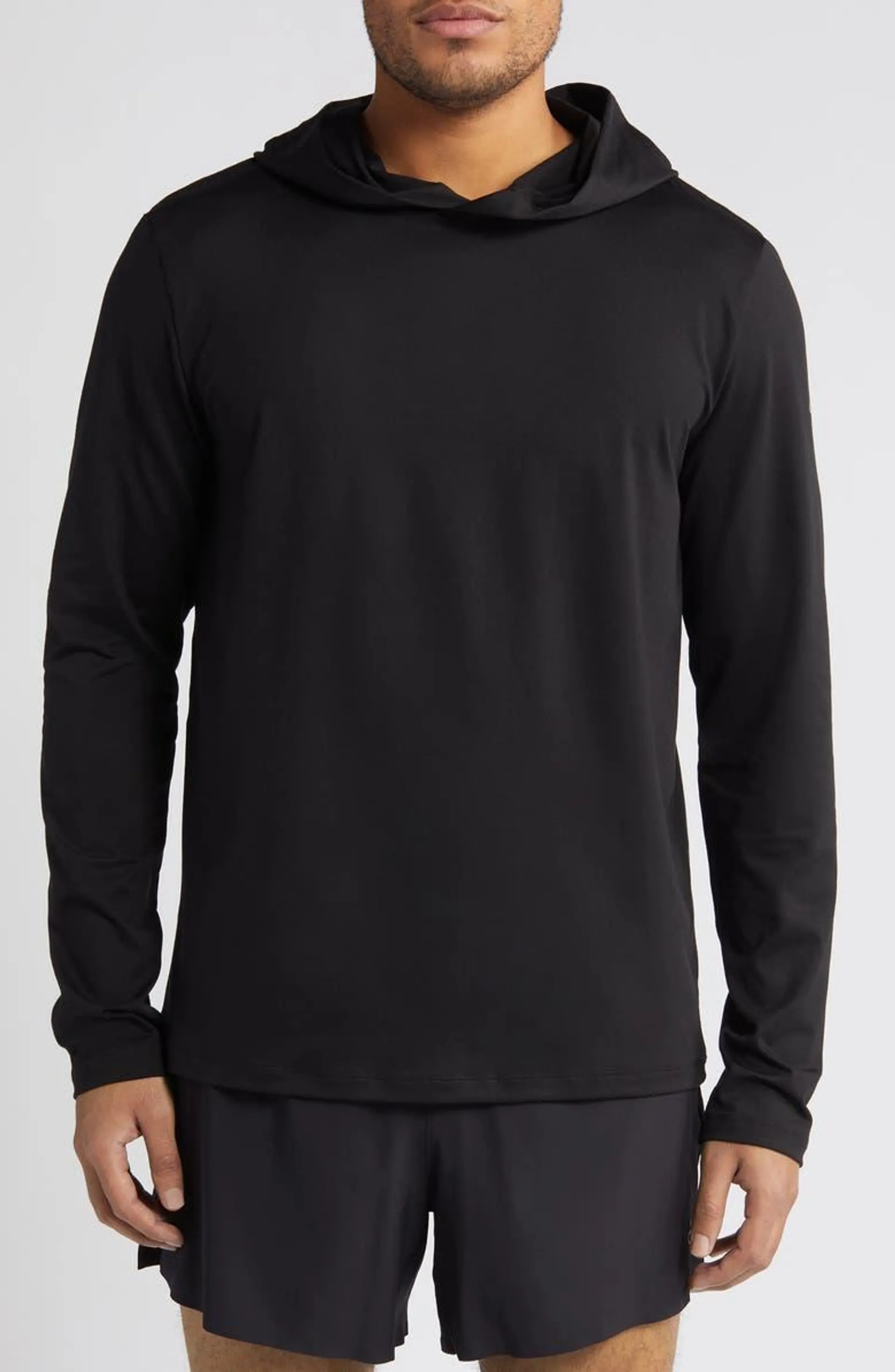 Conquer Reform Performance Hooded Long Sleeve T-Shirt