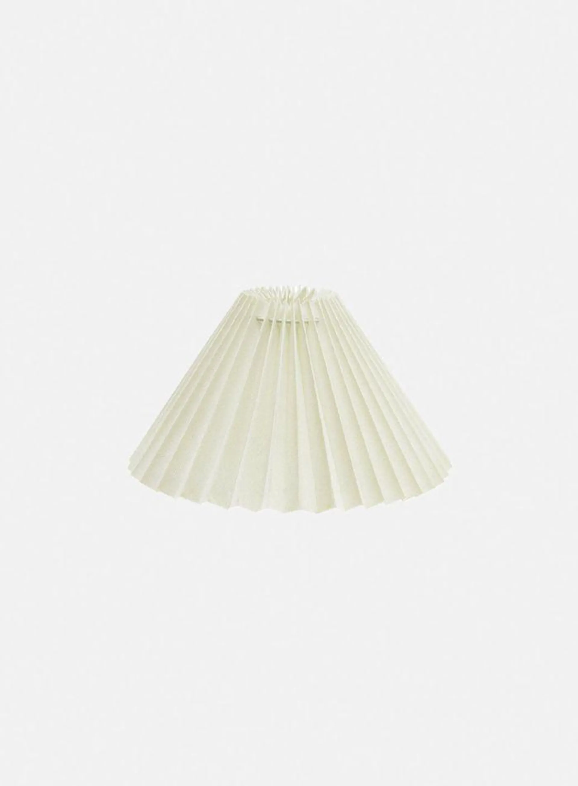 Astrid skjerm Ø30 - off-white plissé