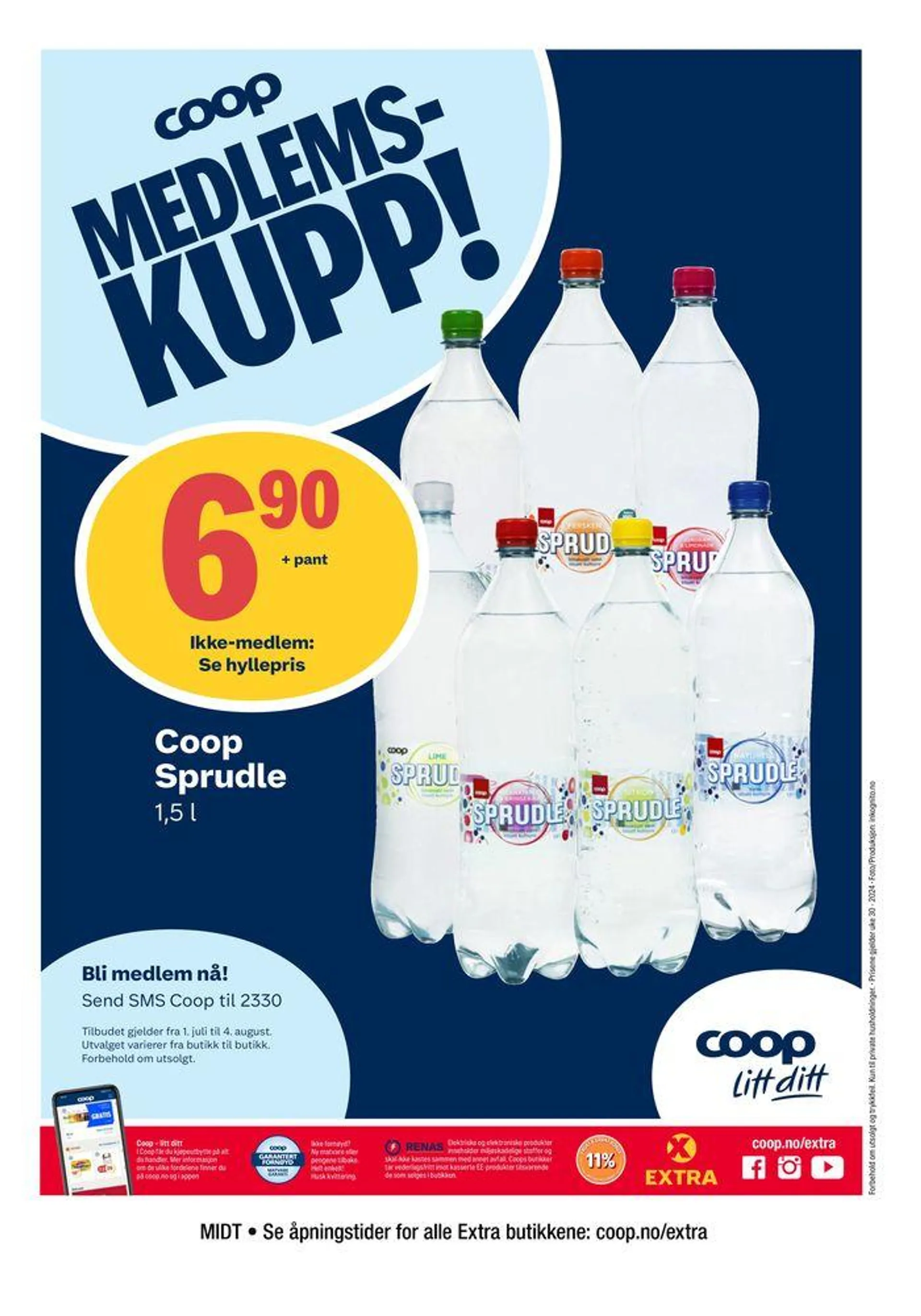 Coop Extra Kundeavis fra 22. juli til 28. juli 2024 - kundeavisside 25