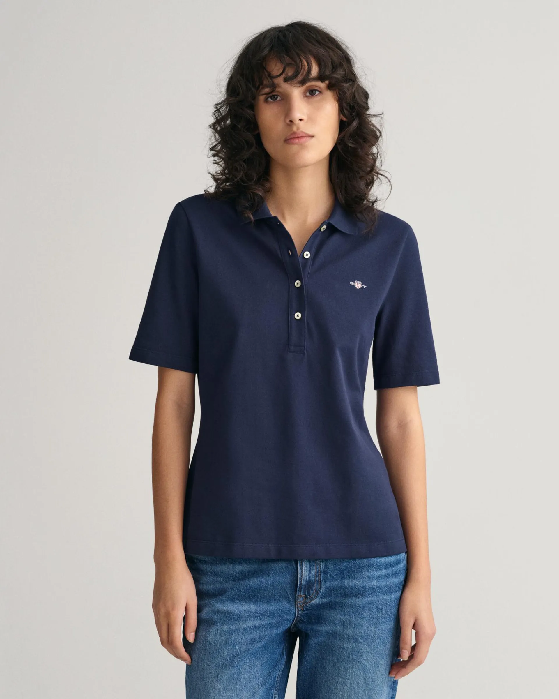 Shield Piqué Polo Shirt
