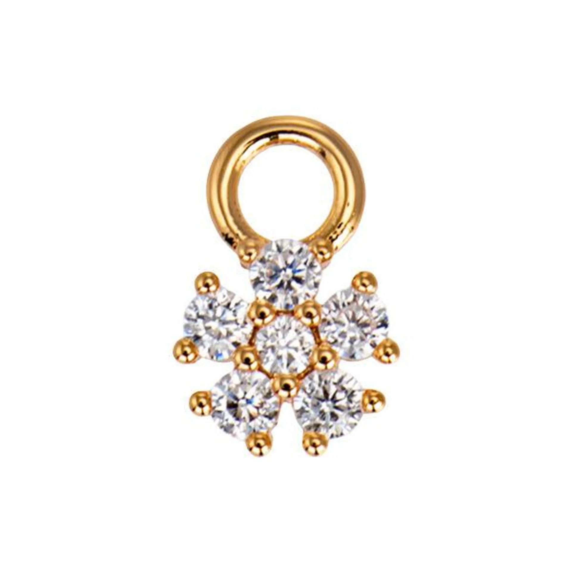 Emilia Tale charm, white