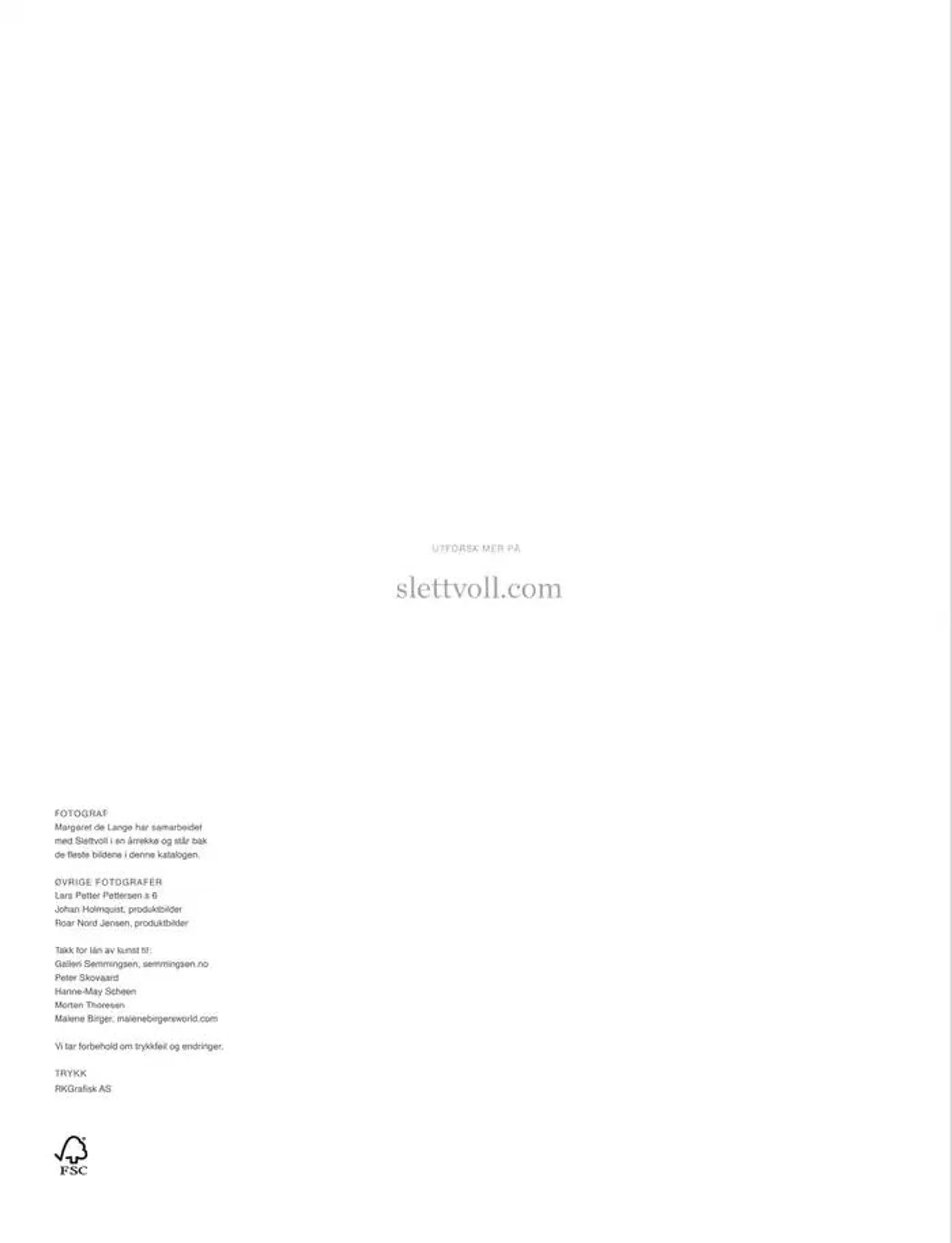 Slettvoll 2024/2025 fra 27. november til 31. mars 2025 - kundeavisside 142