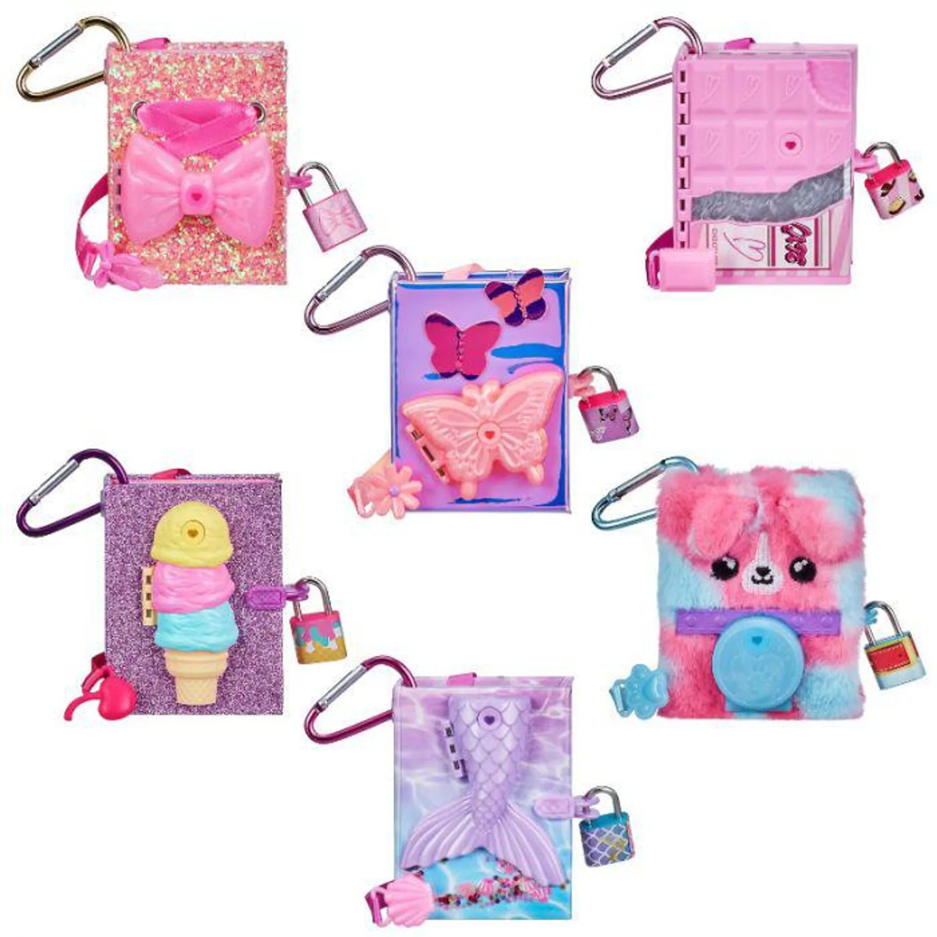 Real Littles Dagbok m/ lås og mini overraskelse (assortert)