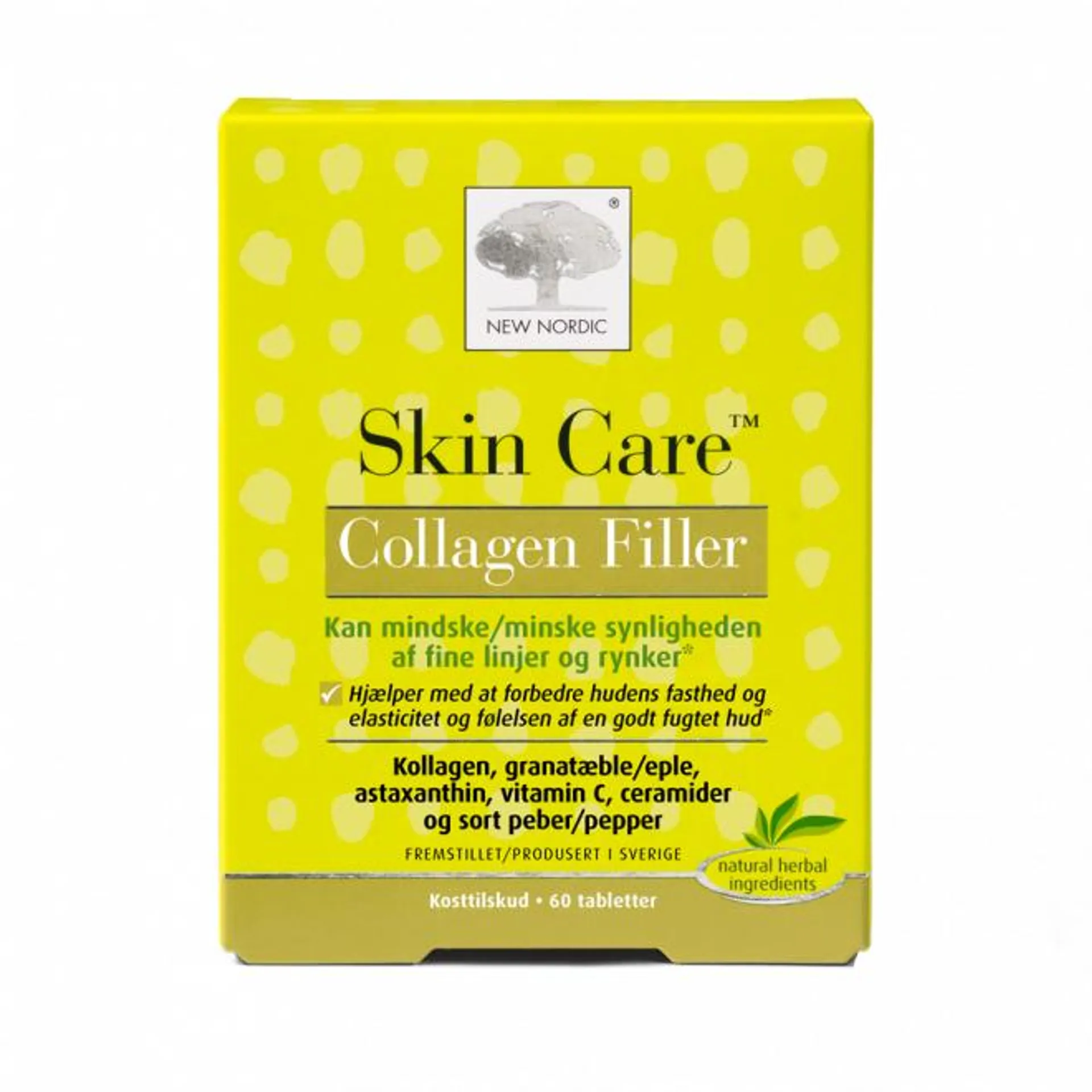 New Nordic Skin Care Collagen Filler 60 tab