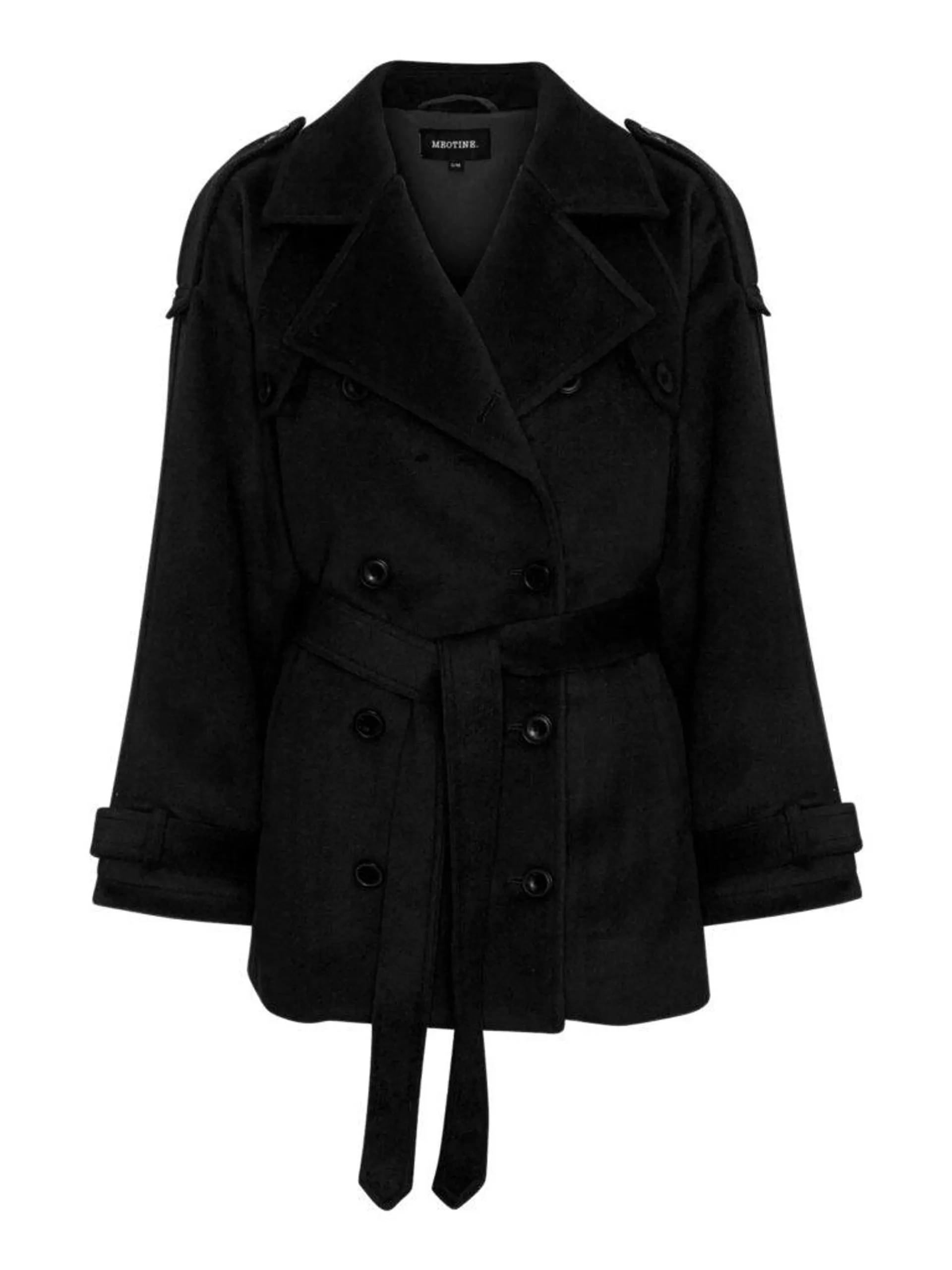 Bea Wool Jacket – Sort