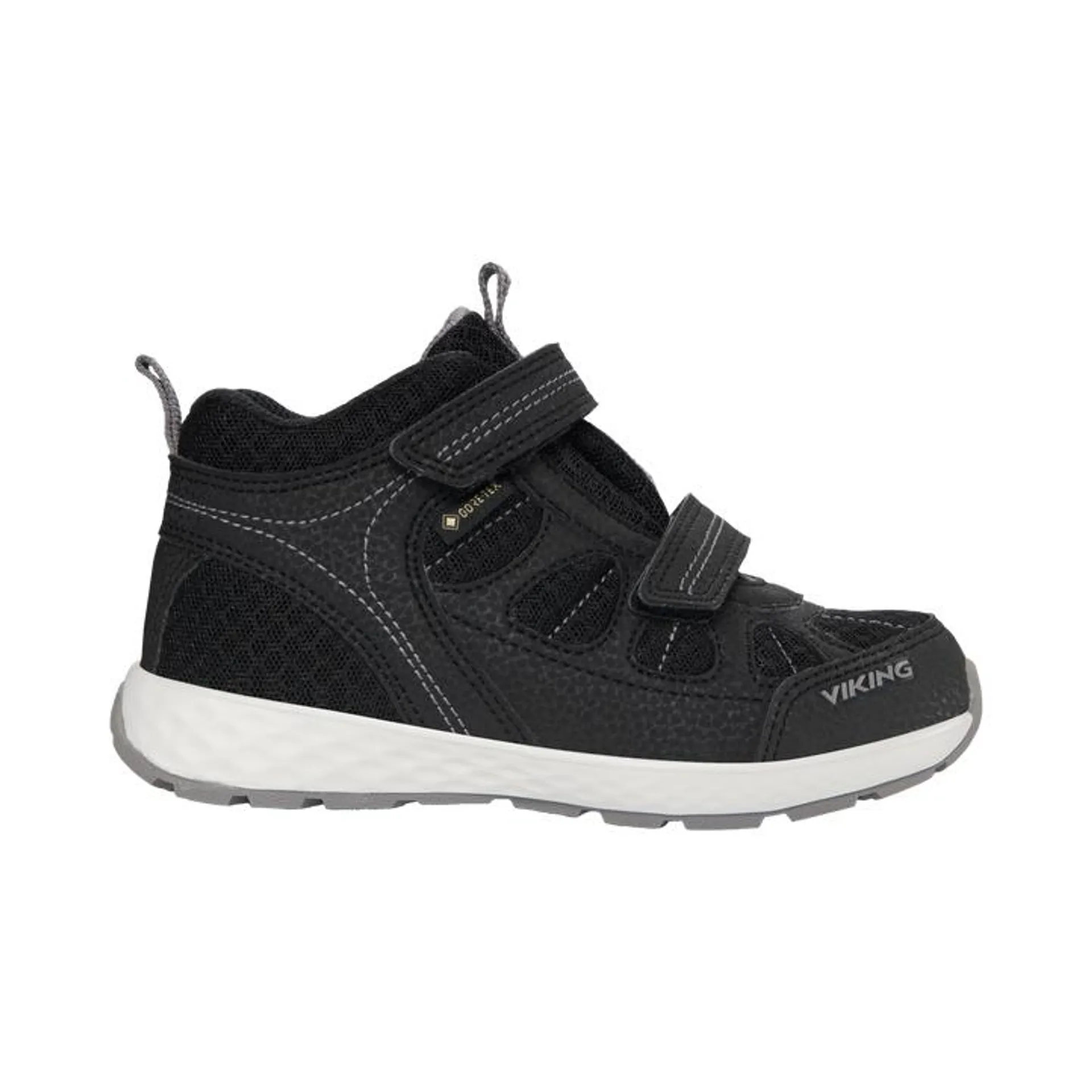 Ludo Mid Gore-Tex, vanntett sko, barn, Svart