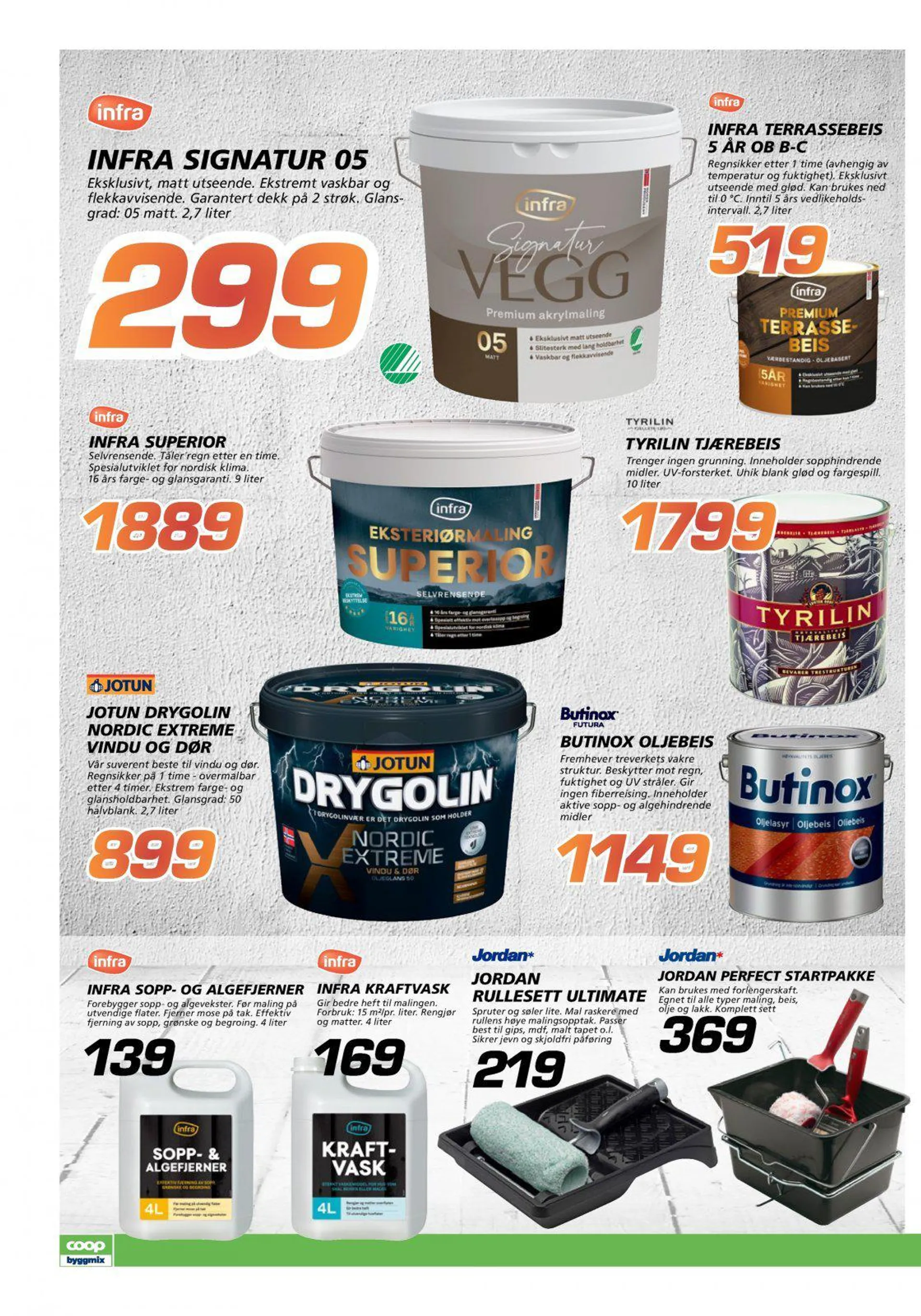 COOP Byggmix kundeavis til 03.09.2023 fra 2. september til 3. september 2023 - kundeavisside 4