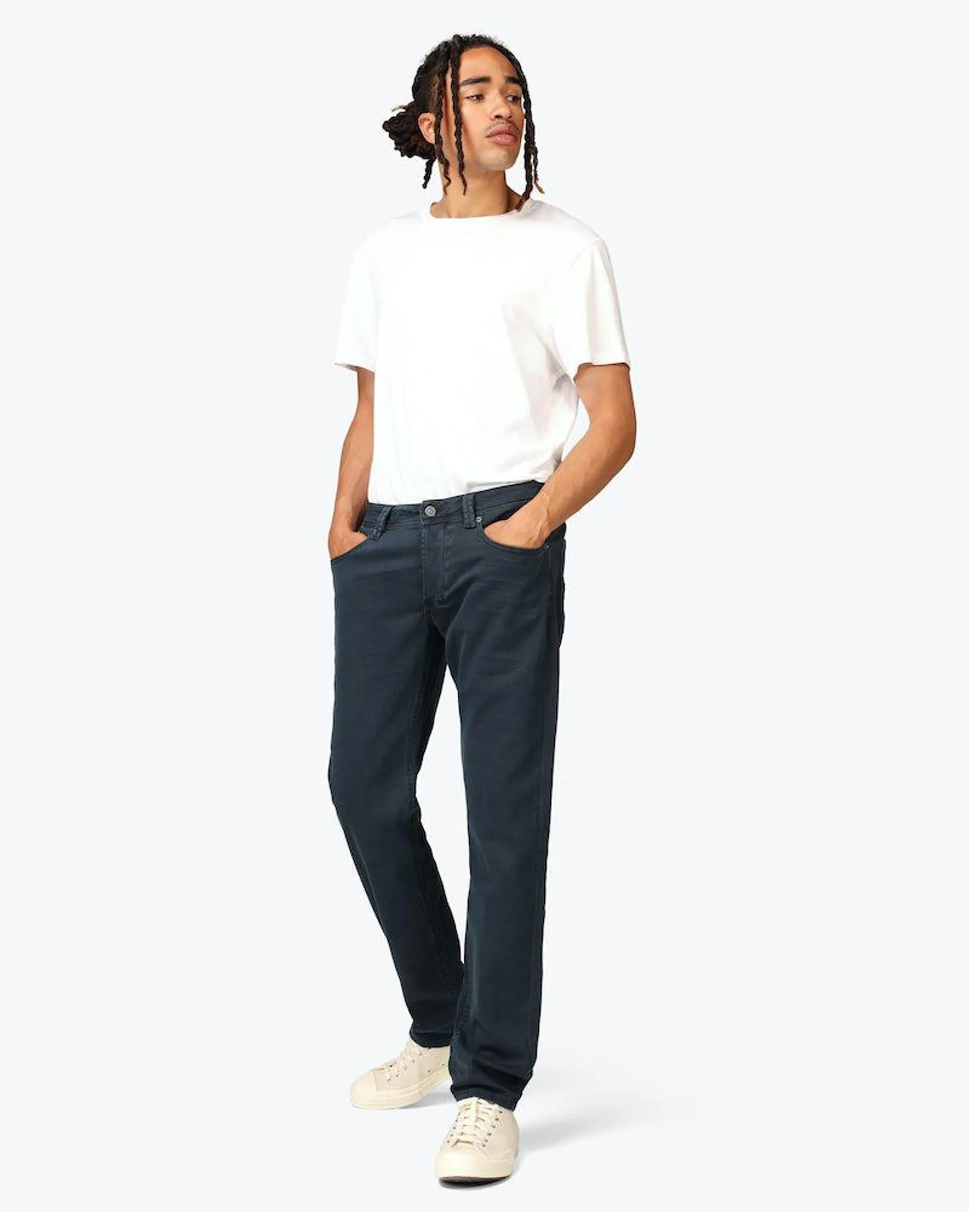 Larkee-Beex Mørk Blå Jeans