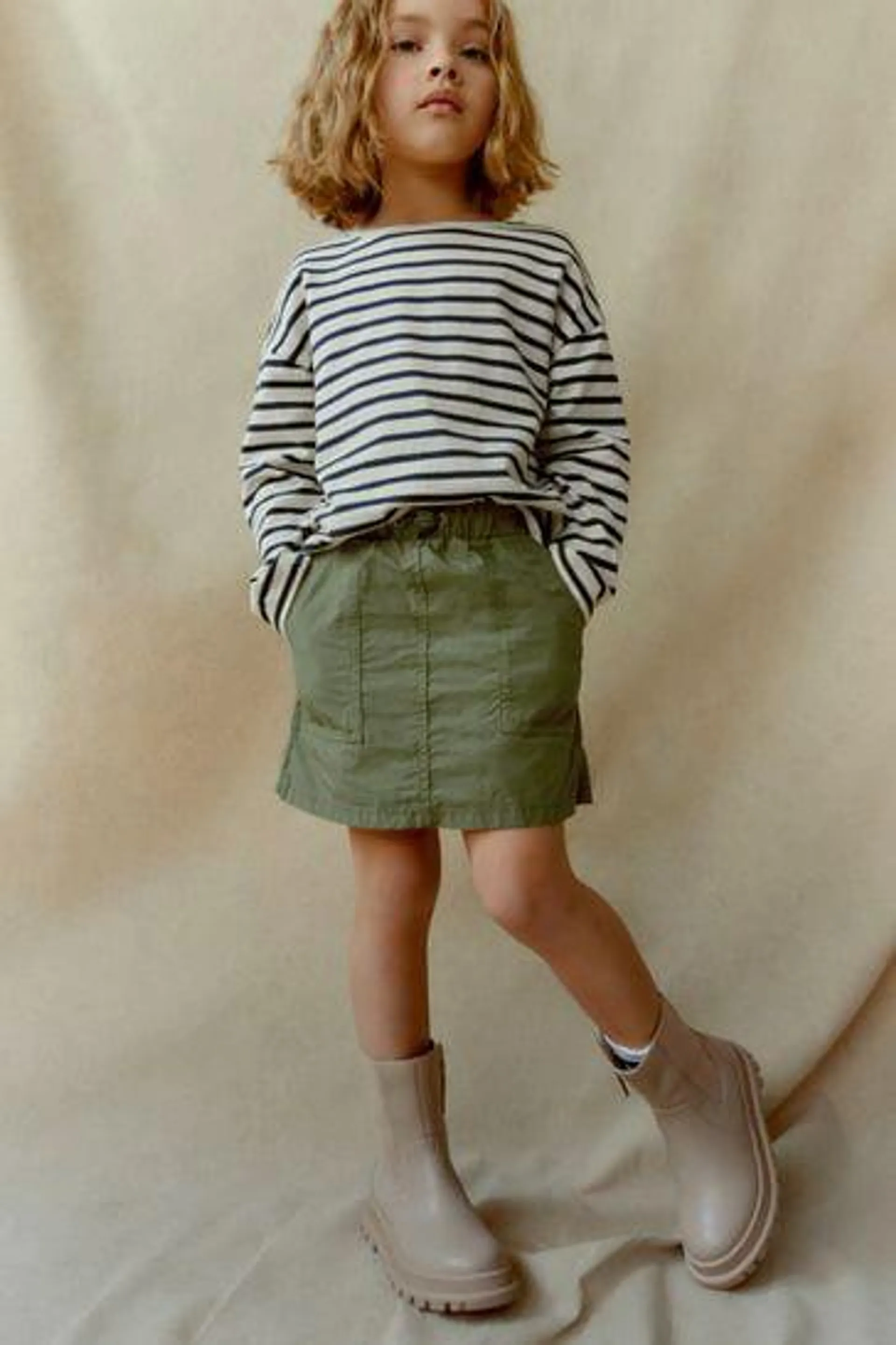 Parachute Cargo Skirt (3-16yrs)
